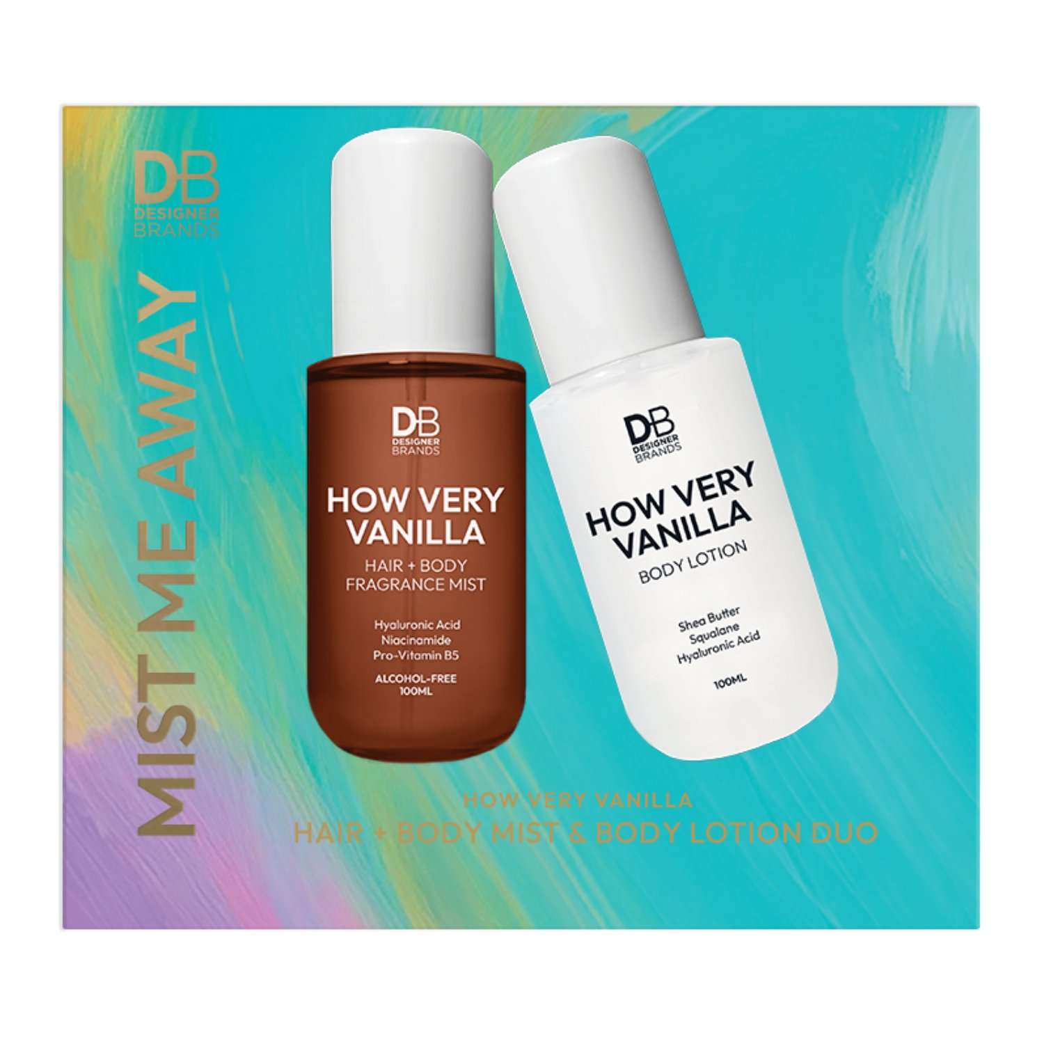 Designer Brands Mist Me Away Duo How Very Vanilla 250ml