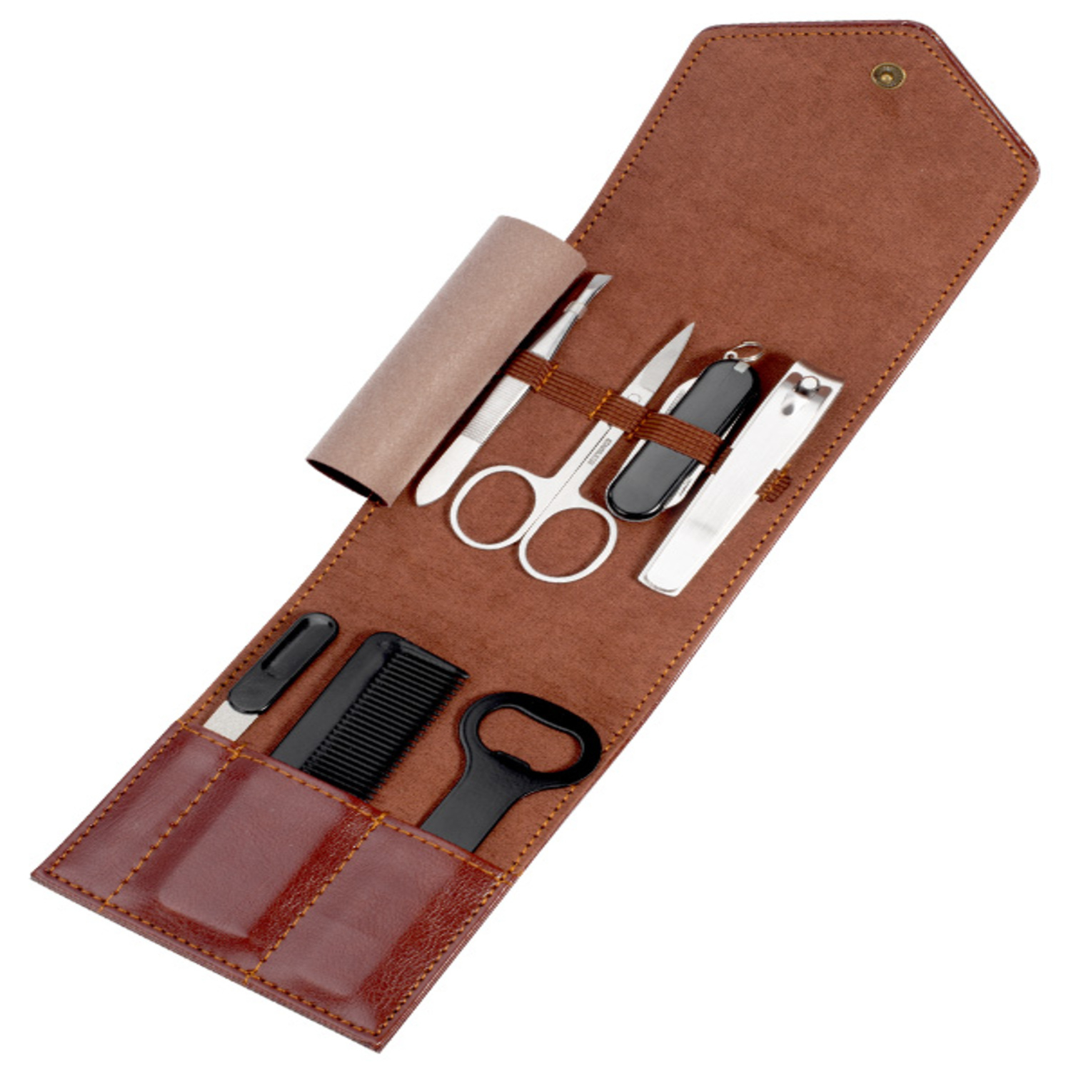 Men's Republic Grooming Kit In Foldable Travel Case 8 piece - Image 1