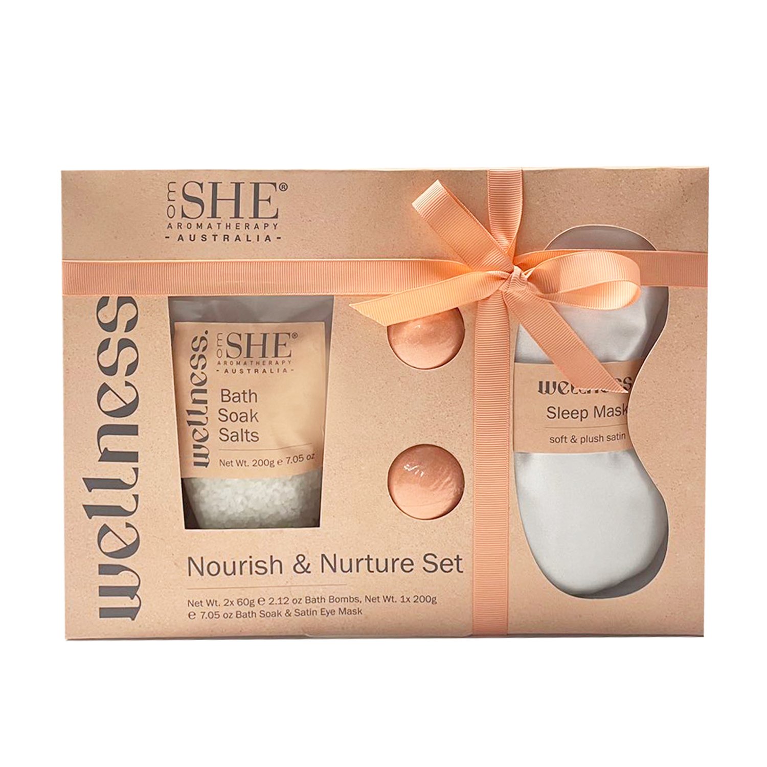 SHE Aromatherapy Wellness Nourish & Nurture Set Assorted 4 piece
