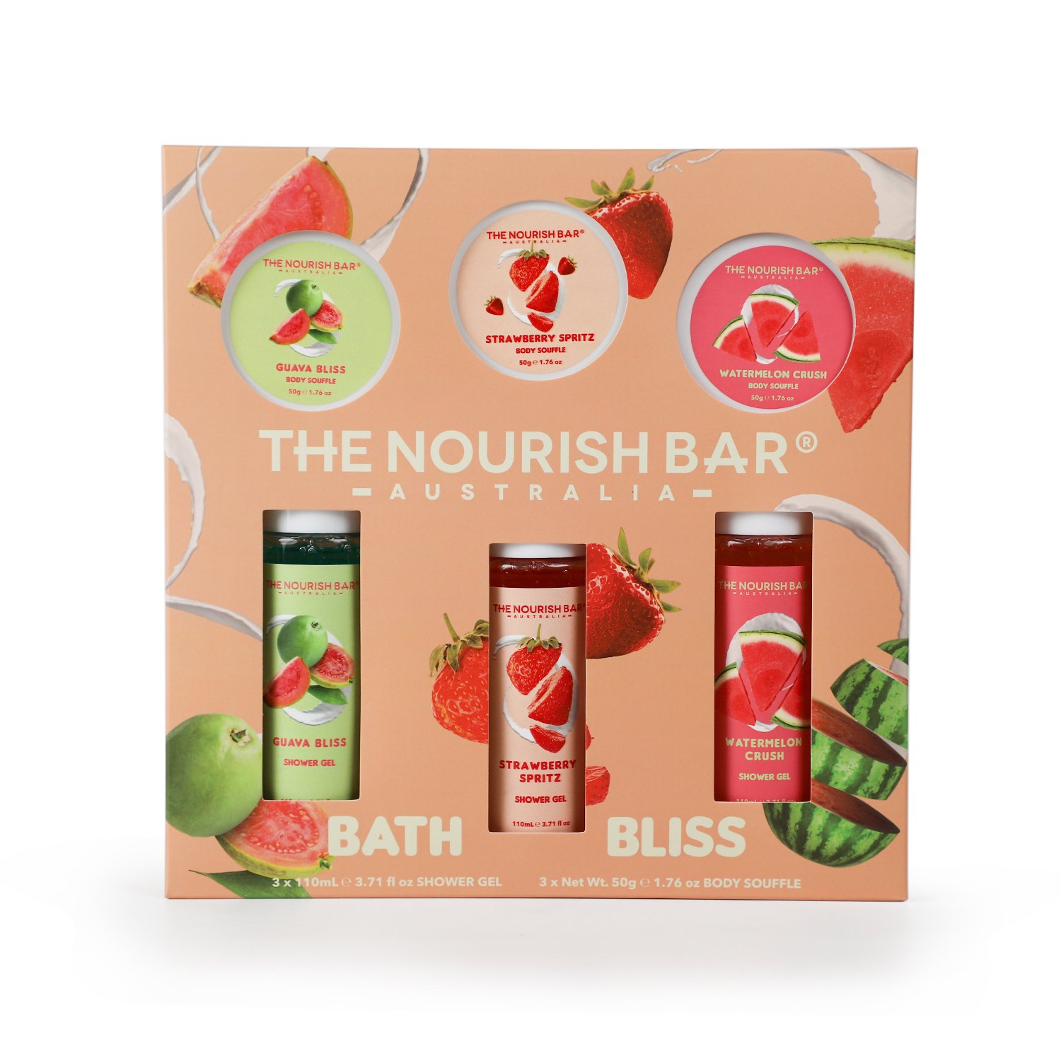 The Nourish Bar Bathing Bliss 6 piece
