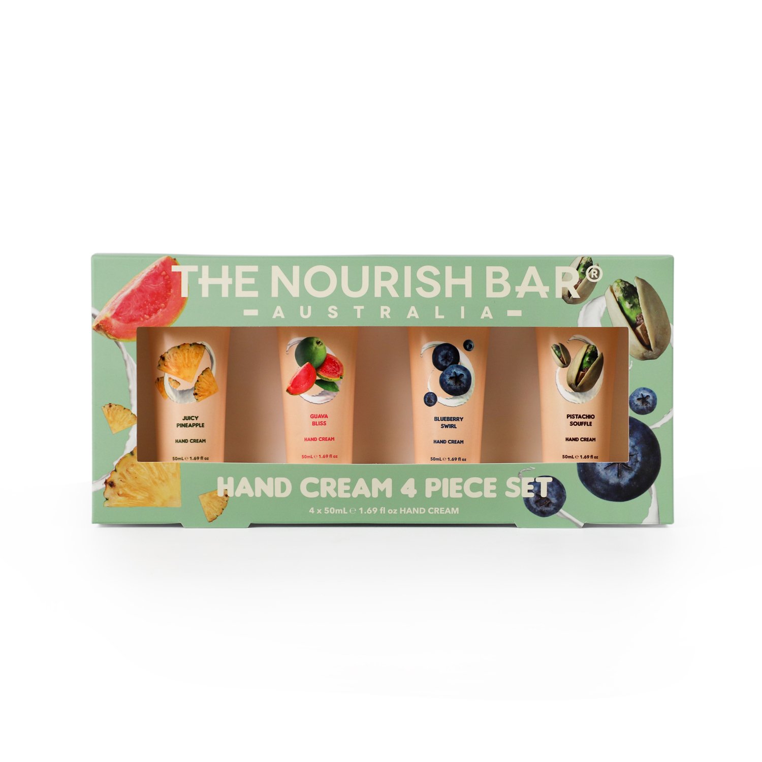 The Nourish Bar Hand Cream Set 4 piece