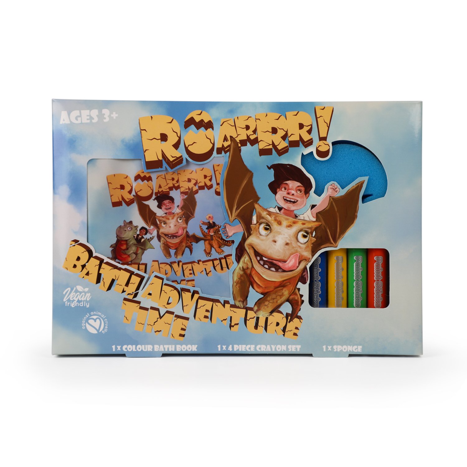 Roarrr Dragon Bath Art Set 1 each