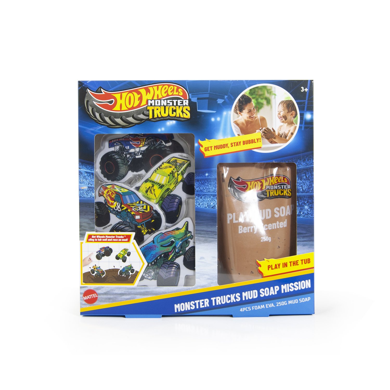 Hot Wheels Monster Trucks Mud Soap Mission Set 1 each