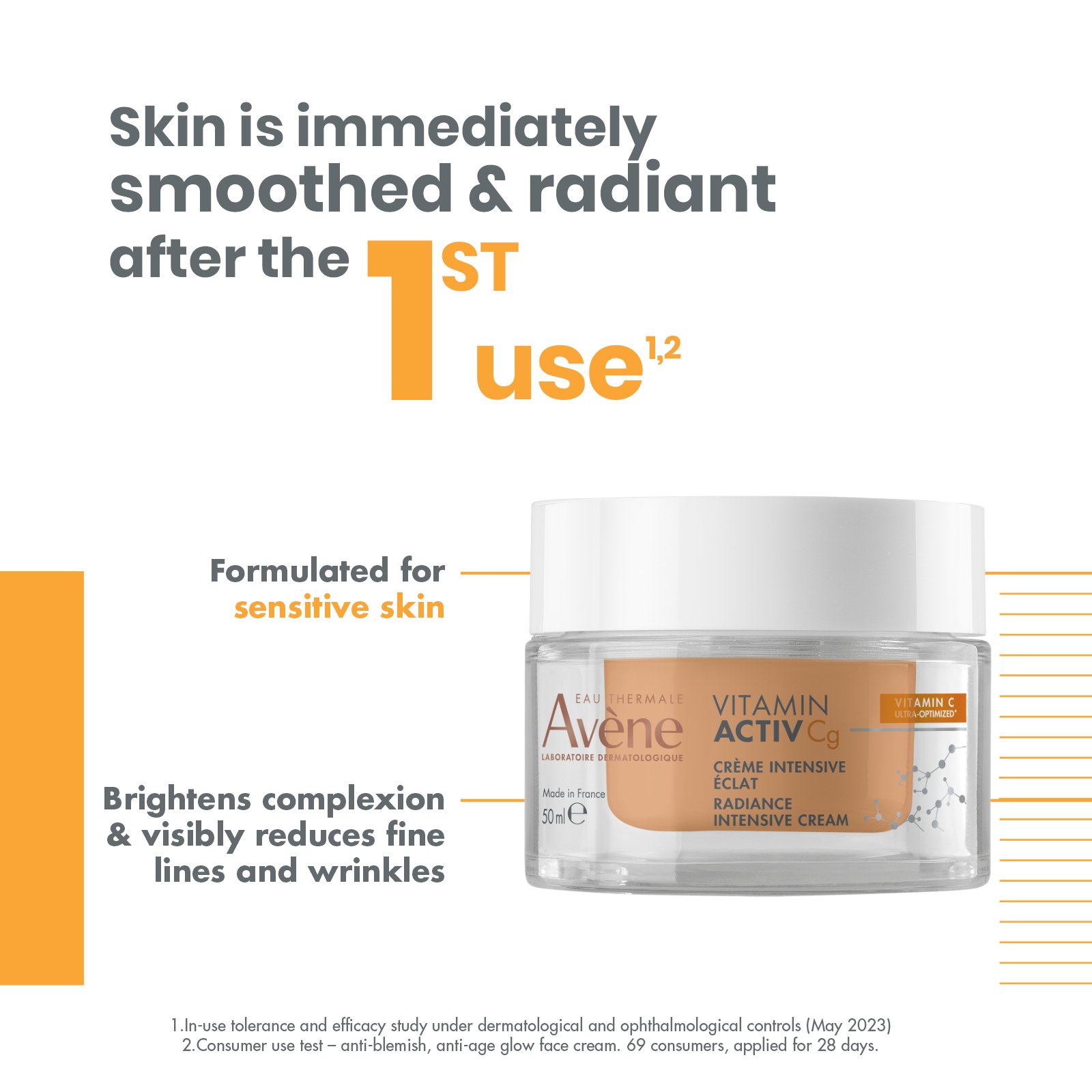 Avene Vitamin Activ CG Radiance Intensive Cream 50ml - Image 5