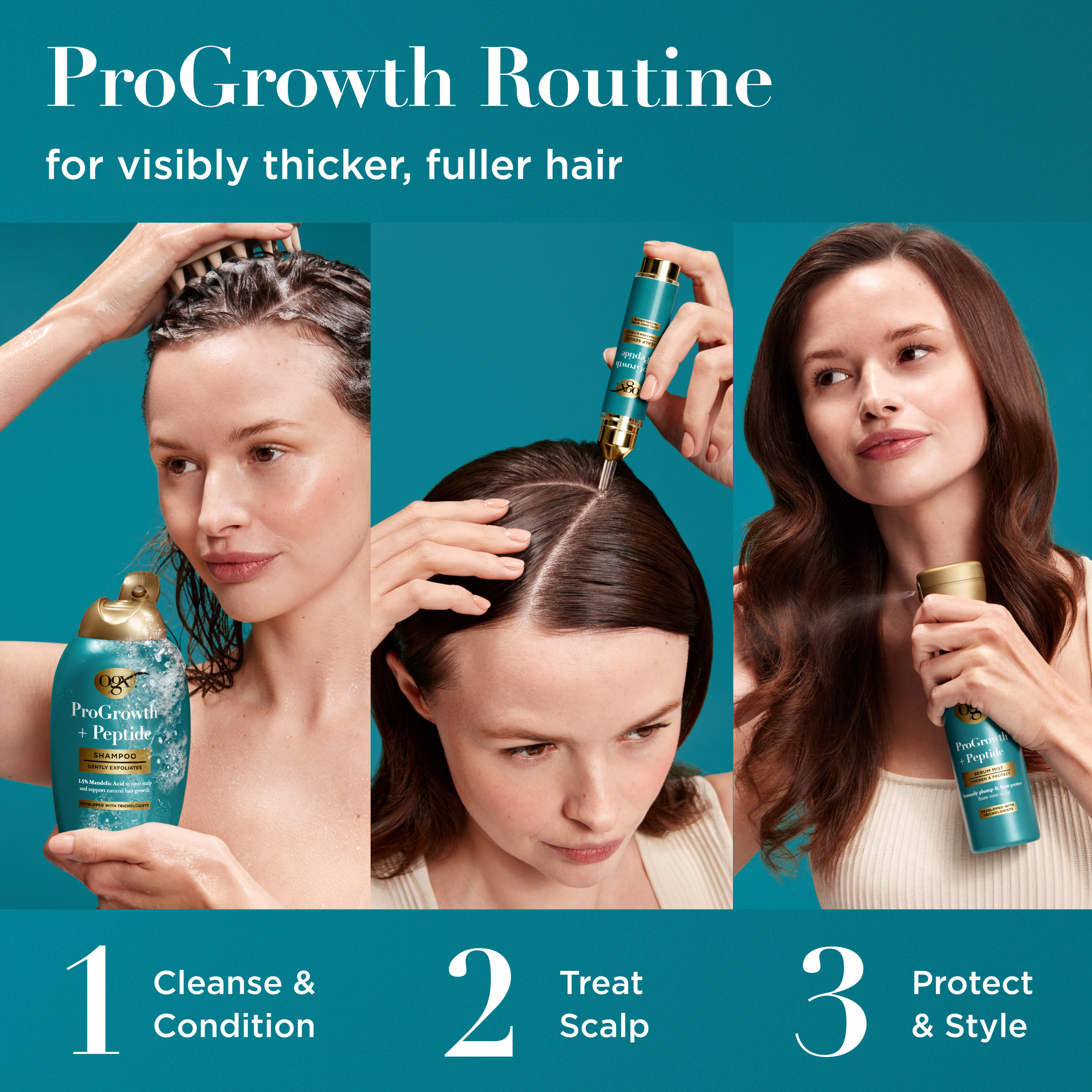 OGX Progrowth + Peptide Serum Mist 193ml - Image 4