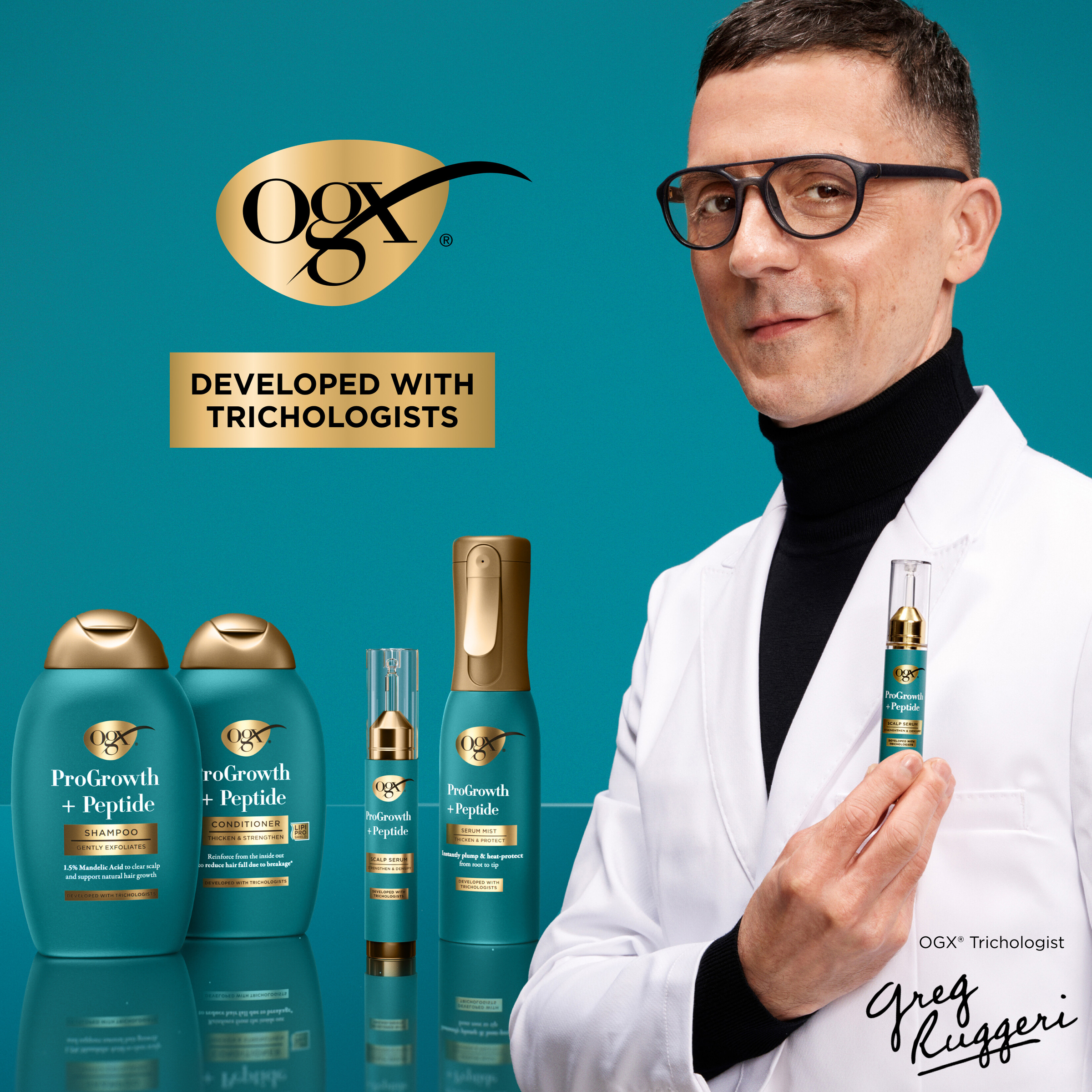 OGX Progrowth + Peptide Serum Mist 193ml - Image 5
