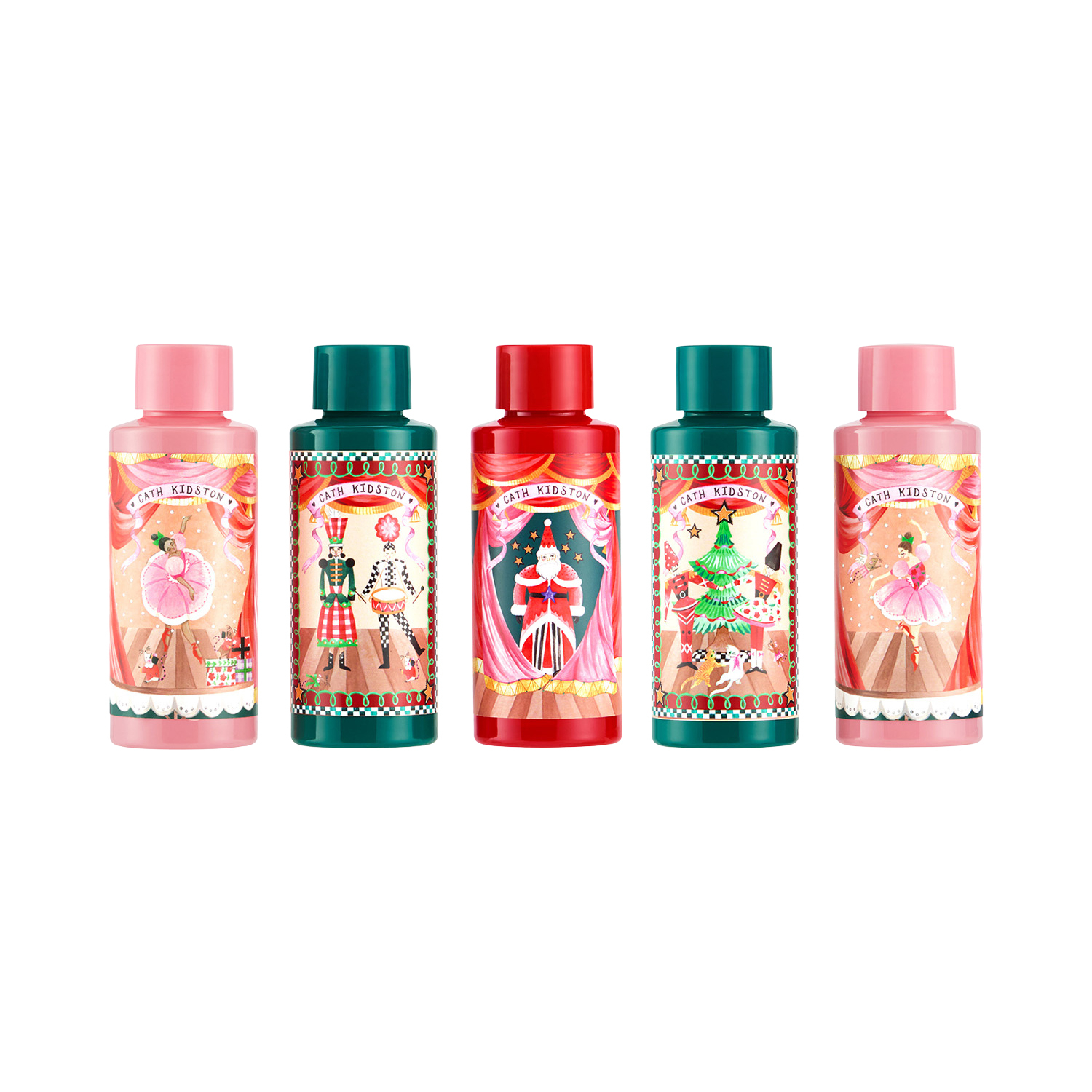 Cath Kidston Nutcracker Theatre Bathing Time Set 5 piece - Image 1