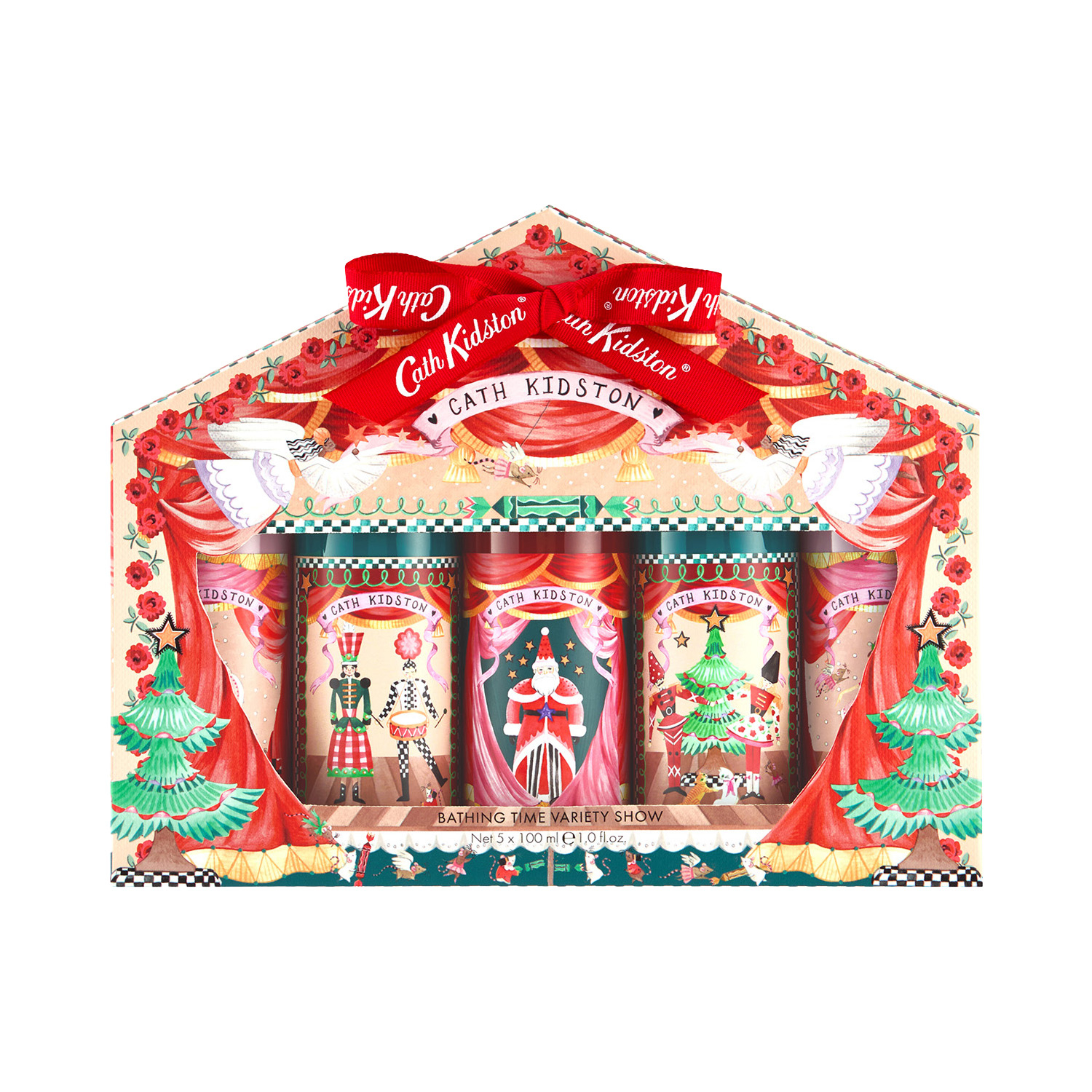 Cath Kidston Nutcracker Theatre Bathing Time Set 5 piece - Image 2