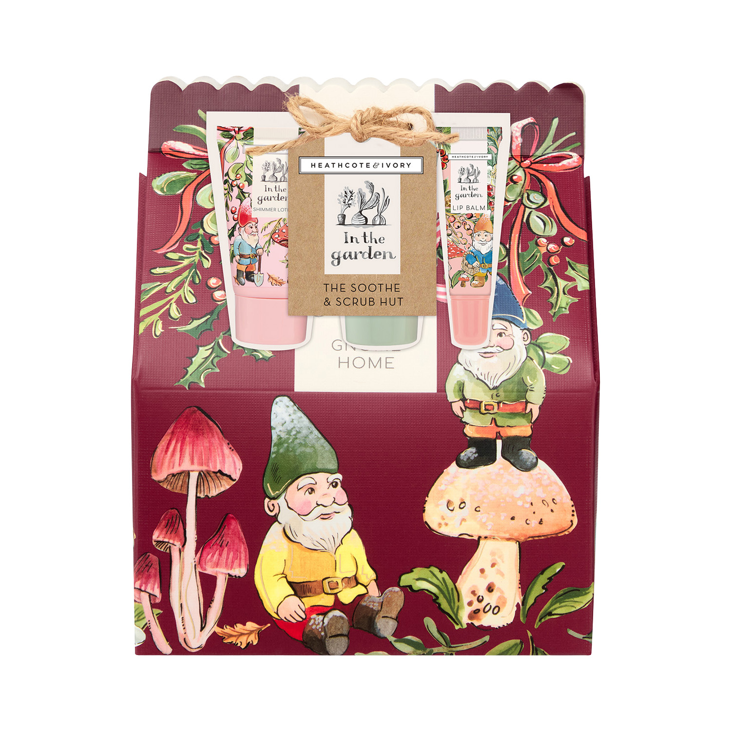Heathcote & Ivory In The Garden Festive Collection Gnome Home 1 each - Image 3
