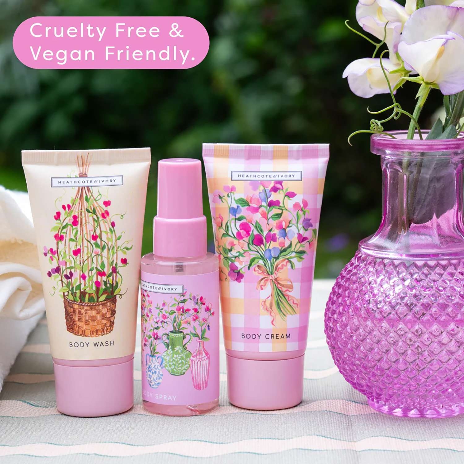 Heathcote & Ivory Sweet Pea Floral Refresh Essentials 3 piece - Image 5