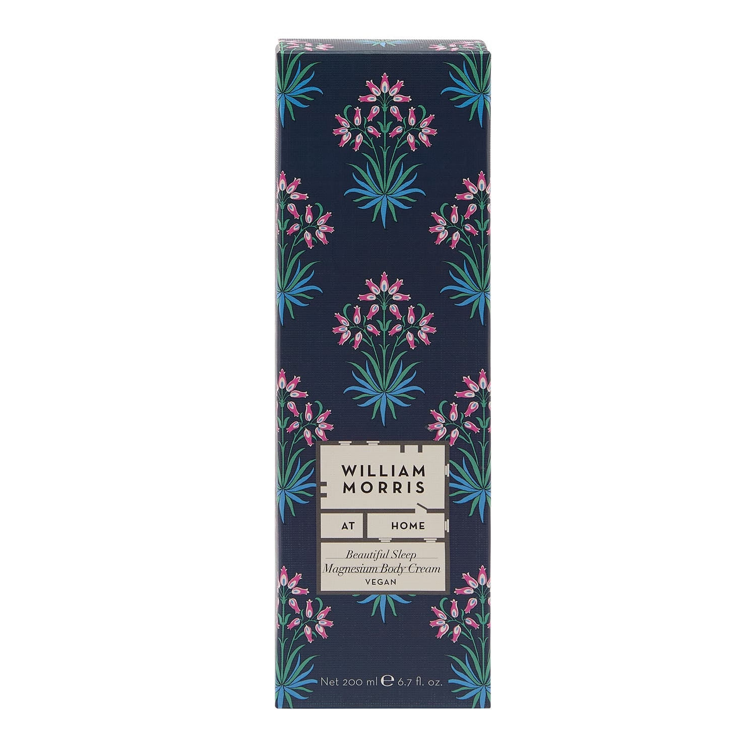 William Morris At Home Beautiful Sleep Magnesium Body Cream 200ml - Image 3