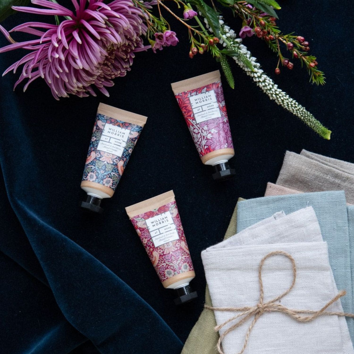 William Morris At Home Strawberry Thief Hand Cream Collection 3 piece - Image 4