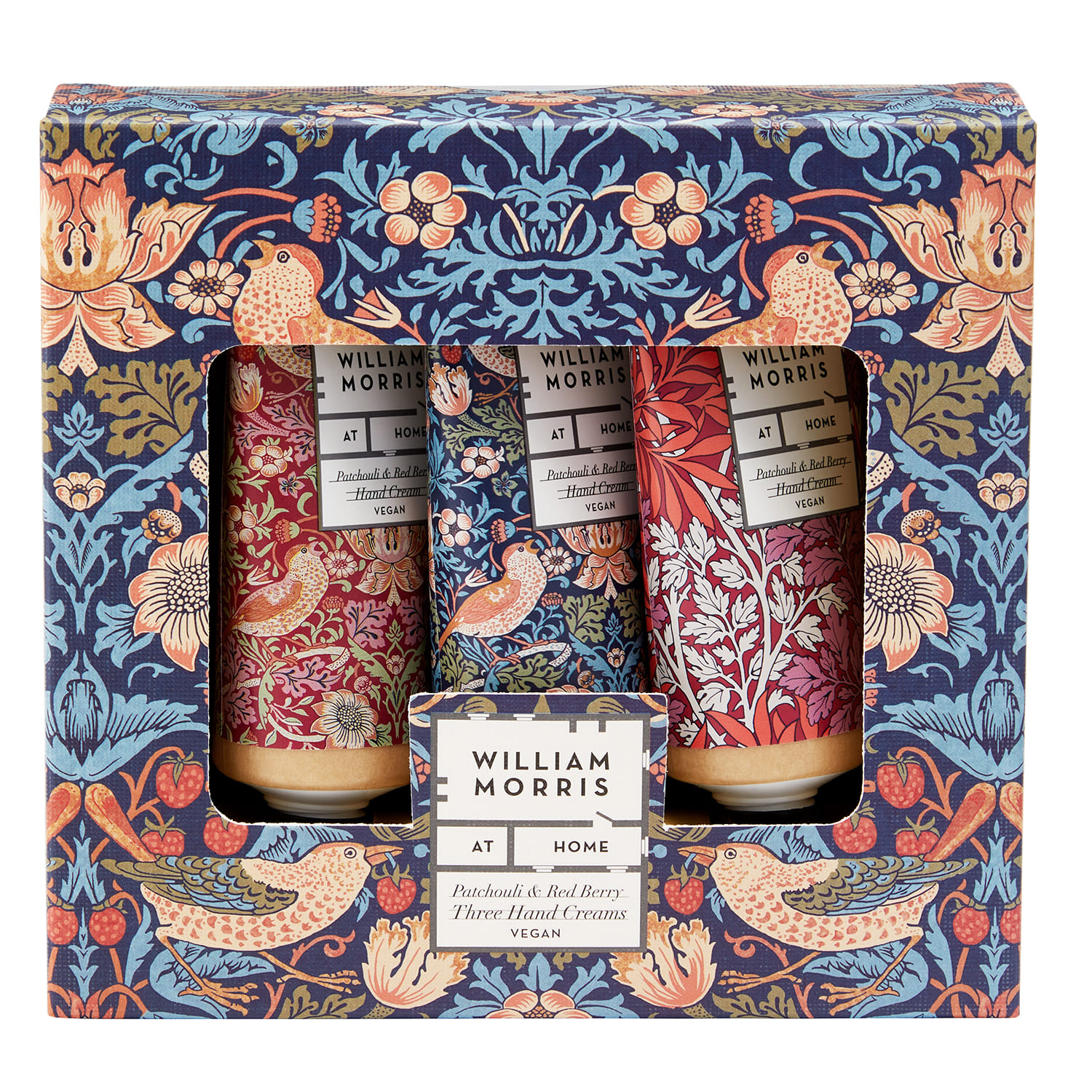 William Morris At Home Strawberry Thief Hand Cream Collection 3 piece - Image 3