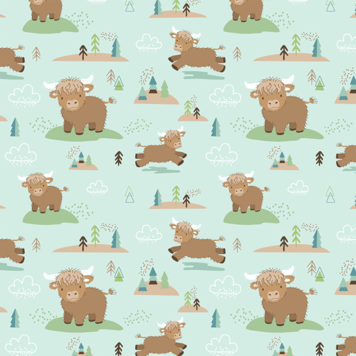 Mary Meyer Hetty Highland Cow Character Blanket 1 each - Image 5