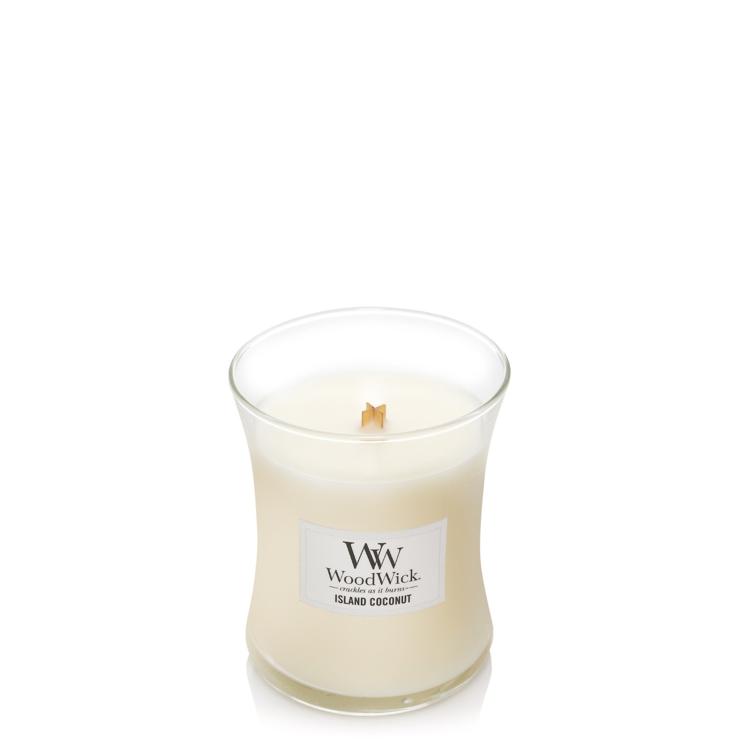 Woodwick Island Coconut Candle Medium 1 each - Image 2
