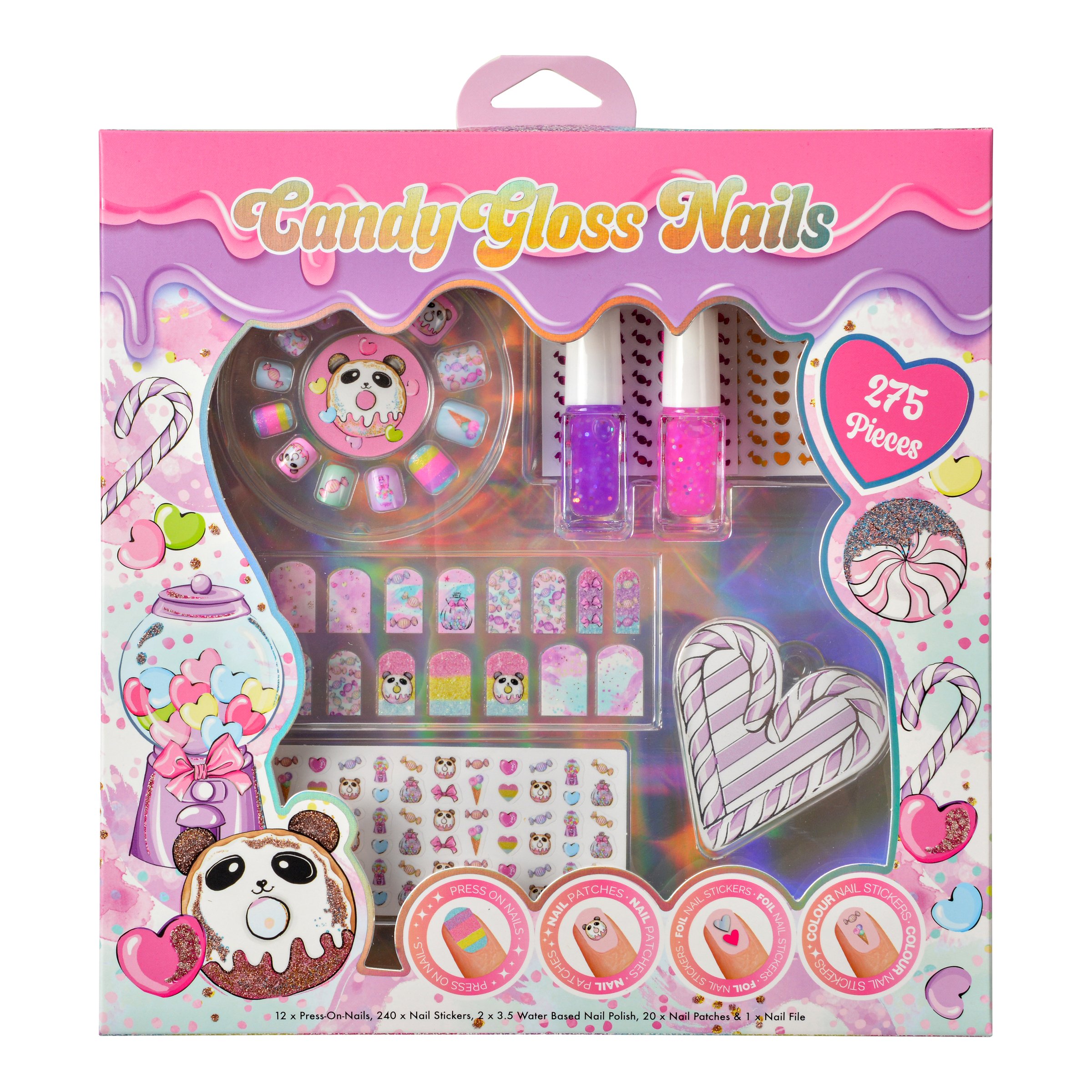 GFA Candygloss Nails Mega Set 1 each