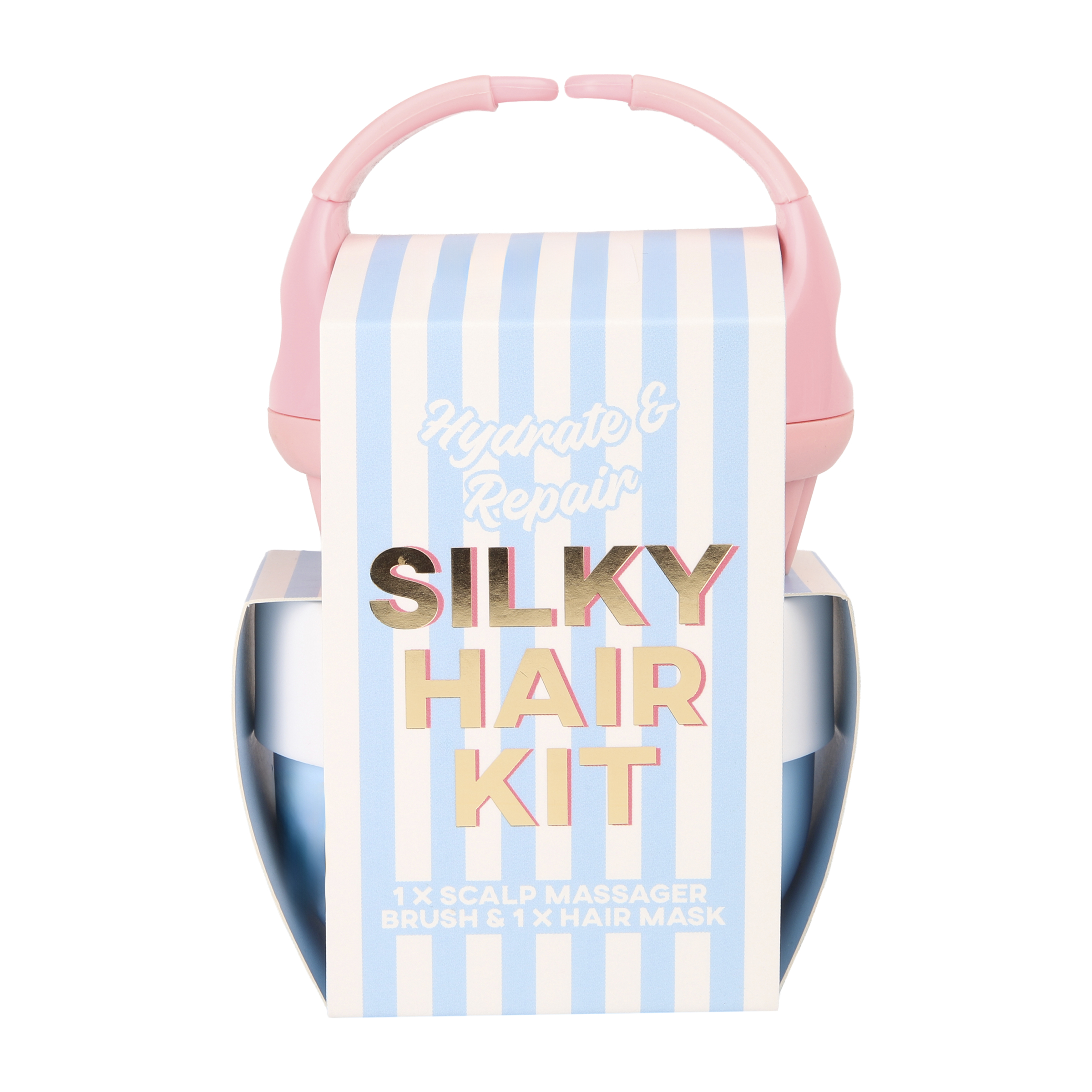 GFA Silky Hair Kit Hair Massager & Mask 2 piece