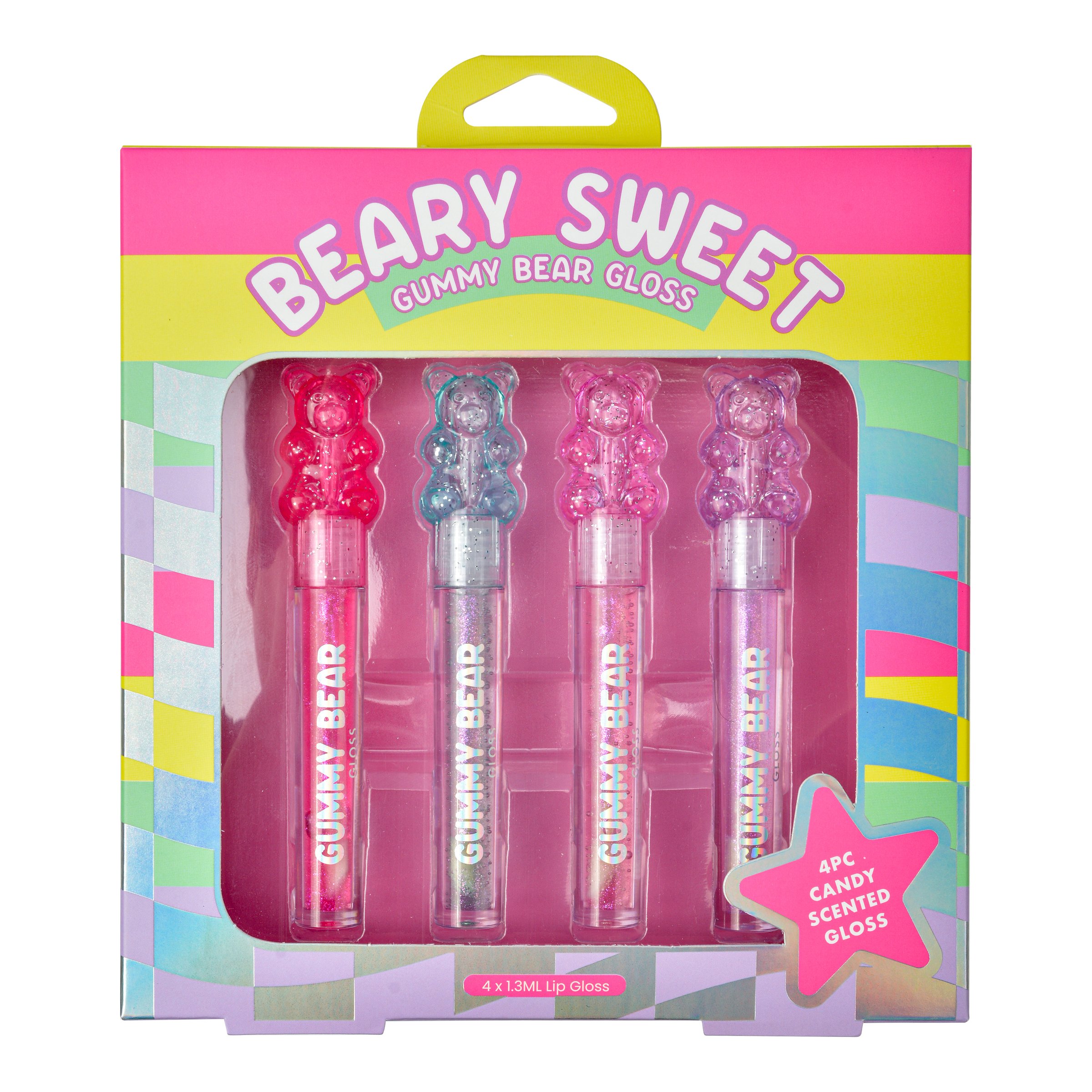 GFA Beary Sweet Gummy Bear Gloss 4 piece