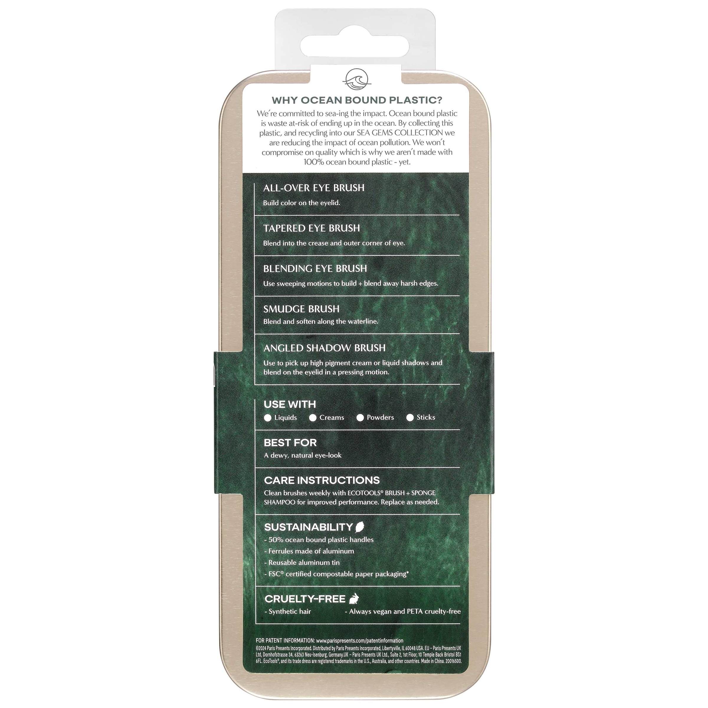 Eco Tools Sea Gems Eye Set 5 pack - Image 2