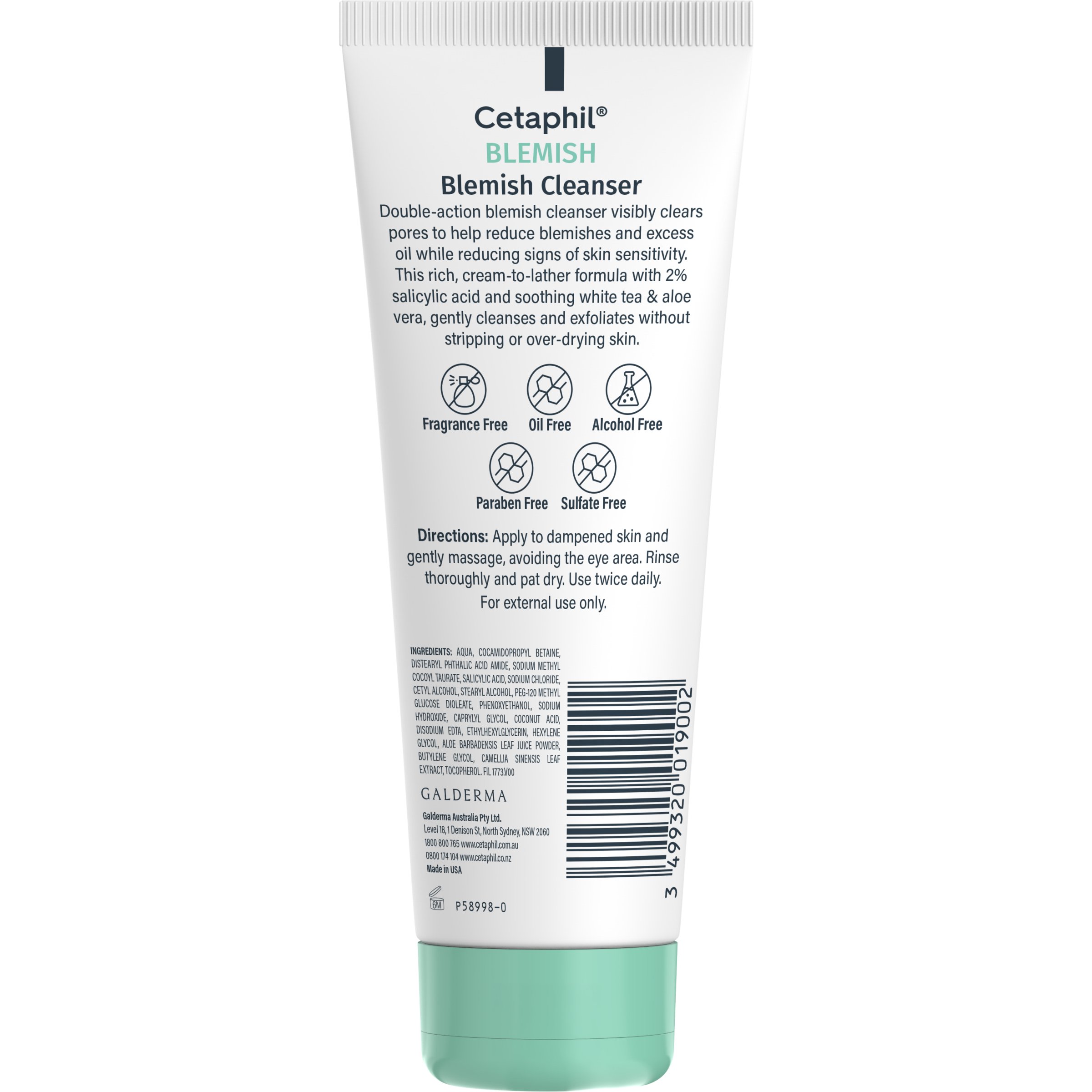 Cetaphil Blemish Cleanser 124ml - Image 2