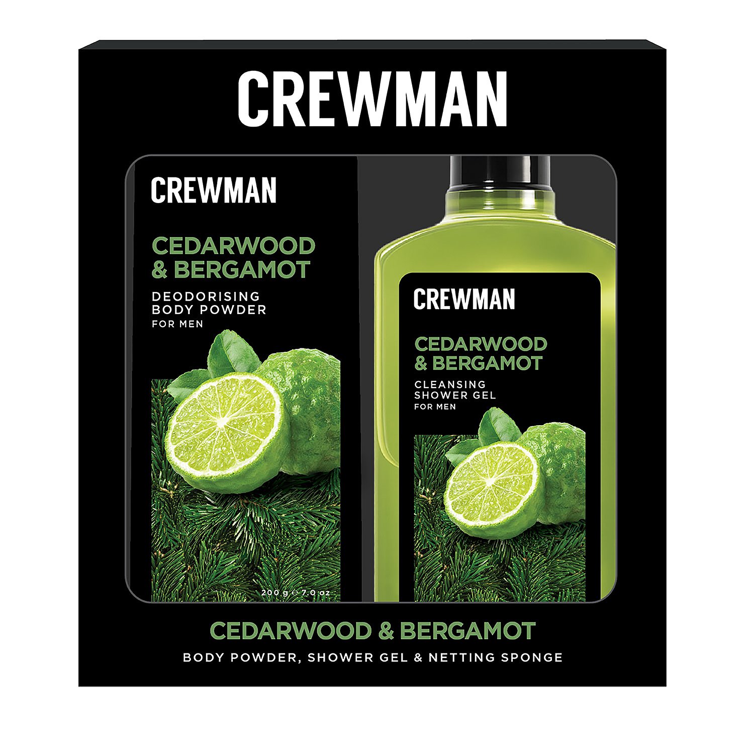 Crewman Gift Set Cedarwood And Bergamot 2 piece