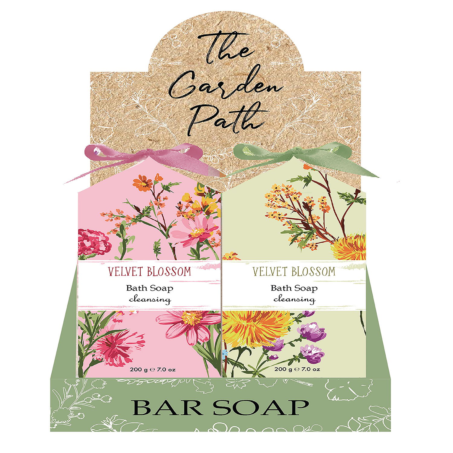 The Garden Path Bath Bar Soap 200g
