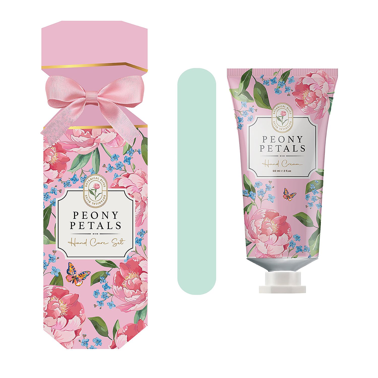 Peony Petals Cracker Hand Care Gift Set 2 piece