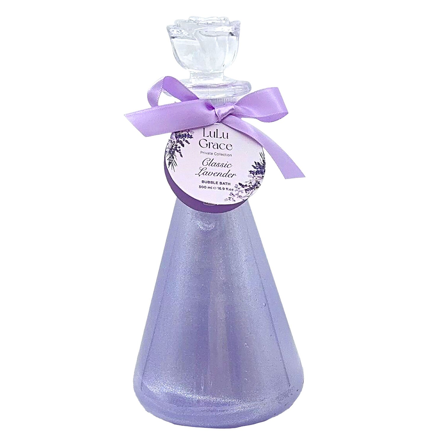 Lulu Grace Classic Lavender Shimmer Bubble Bath 500ml