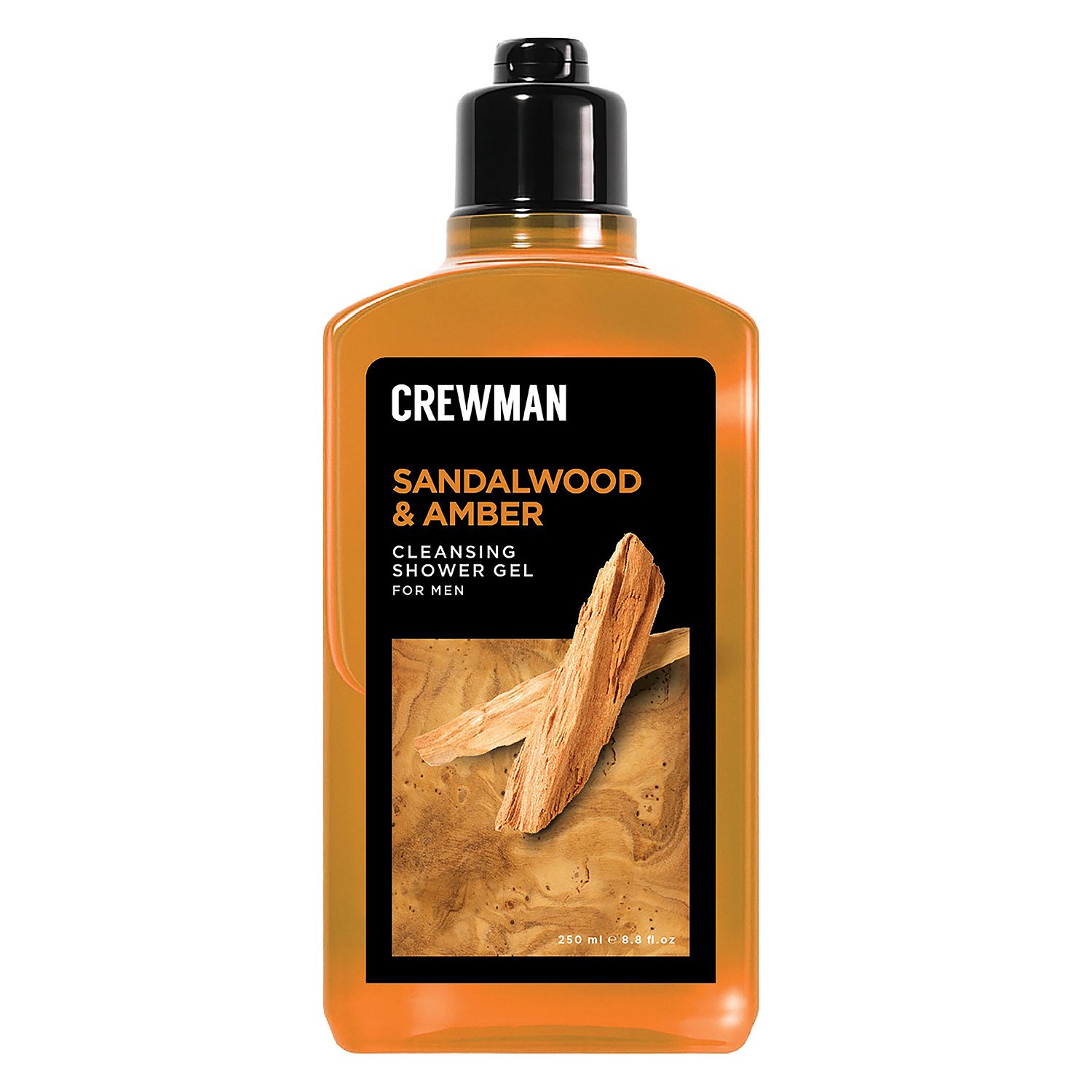 Crewman Shower Gel Sandalwood & Amber 250ml