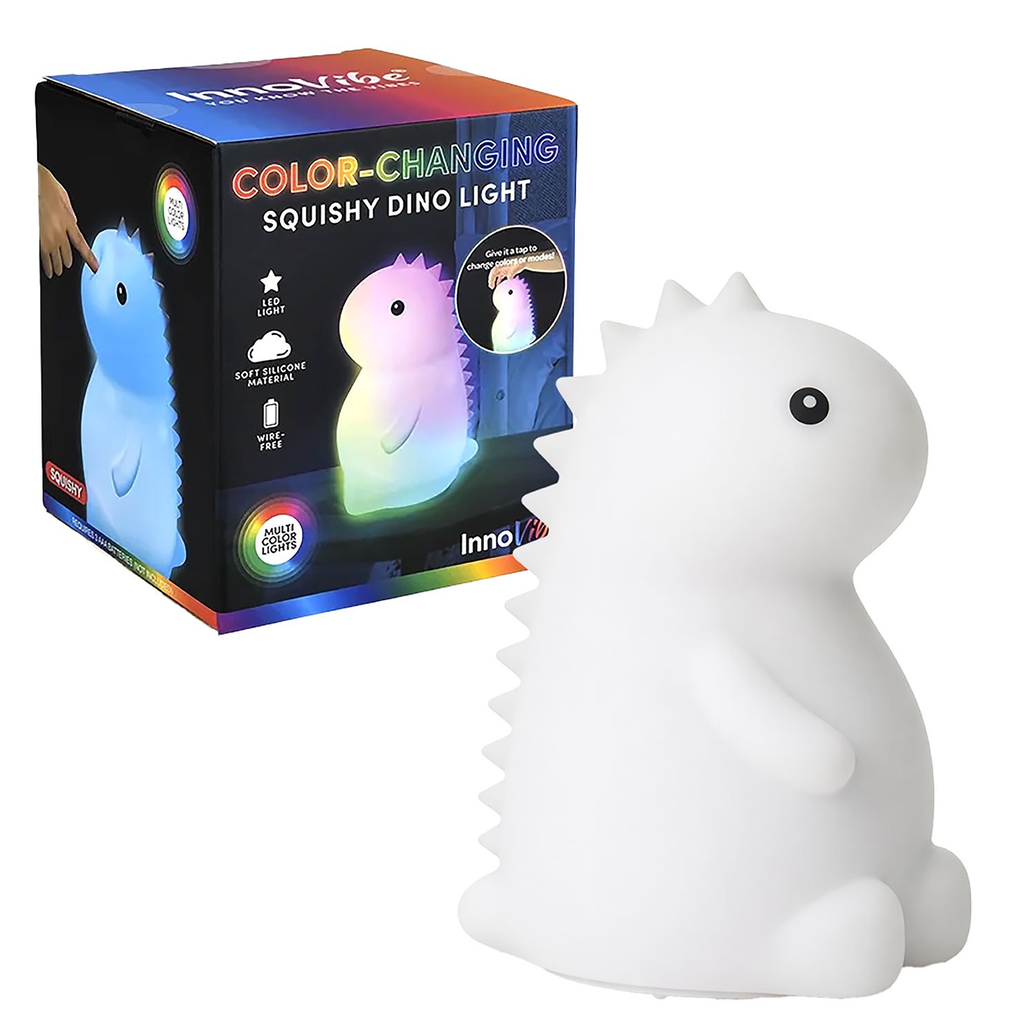 Innovibe Touch Lamp Silicone Dinosaur 1 each