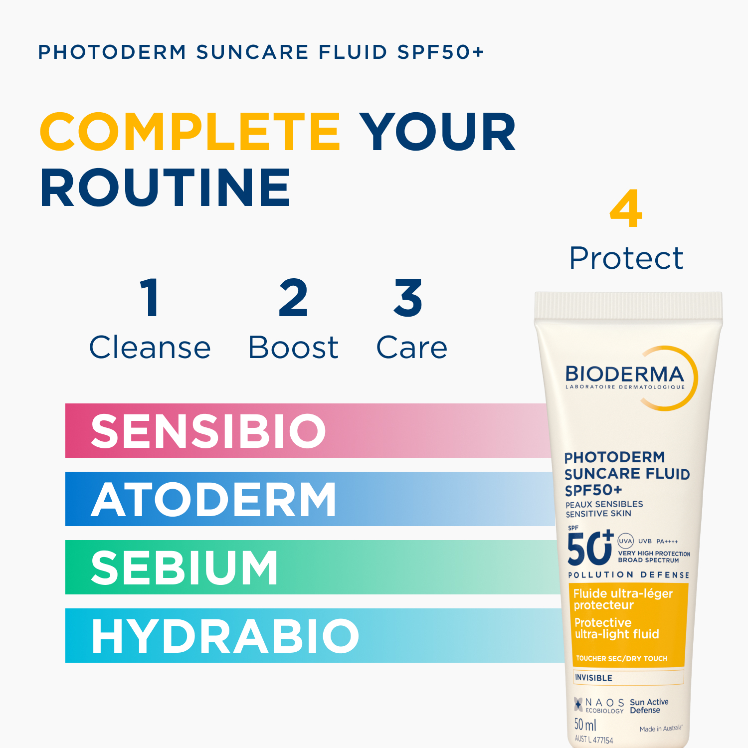 Bioderma Photoderm Fluid SPF50+ 50ml - Image 4