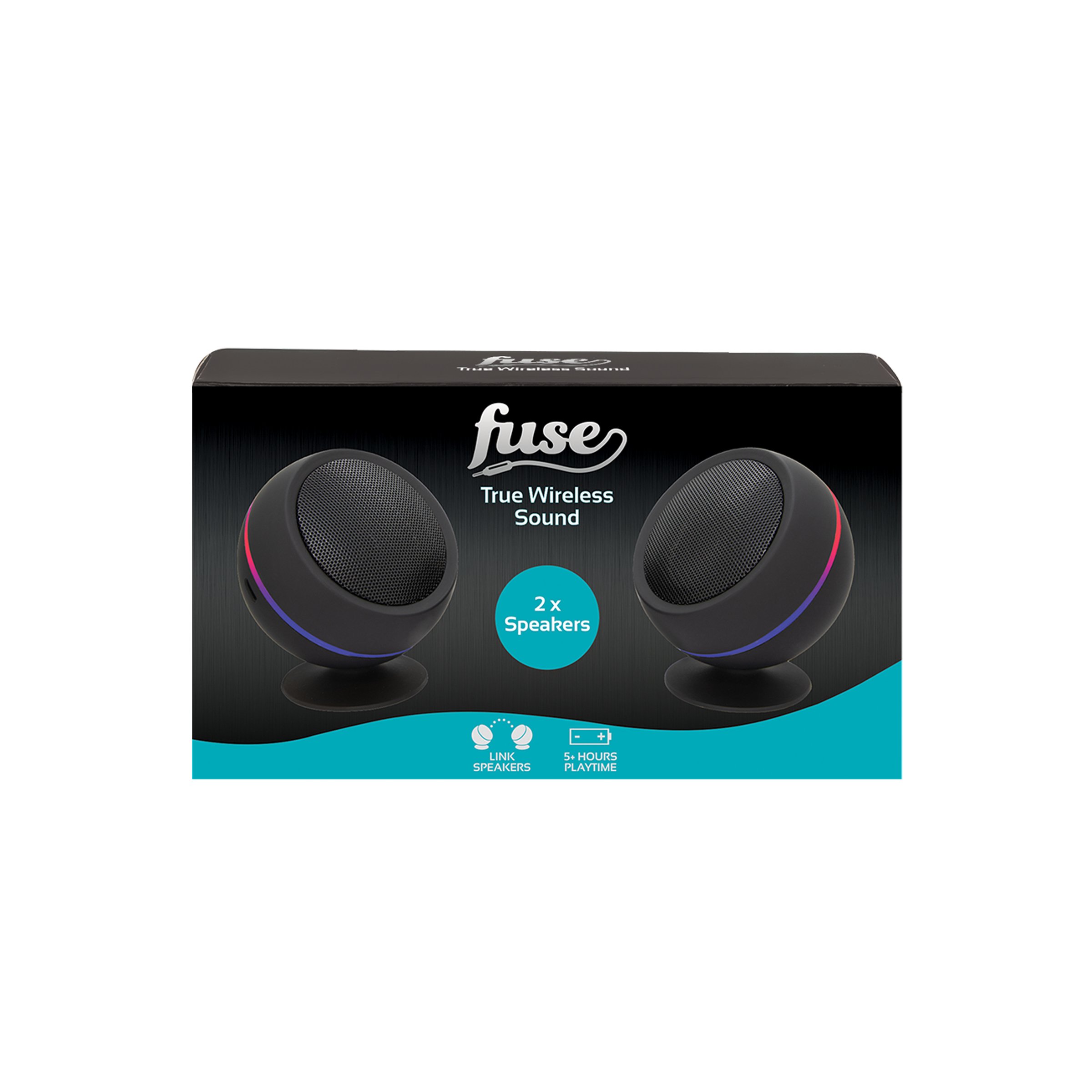 Fuse True Wireless Sound Speaker Black 1 each