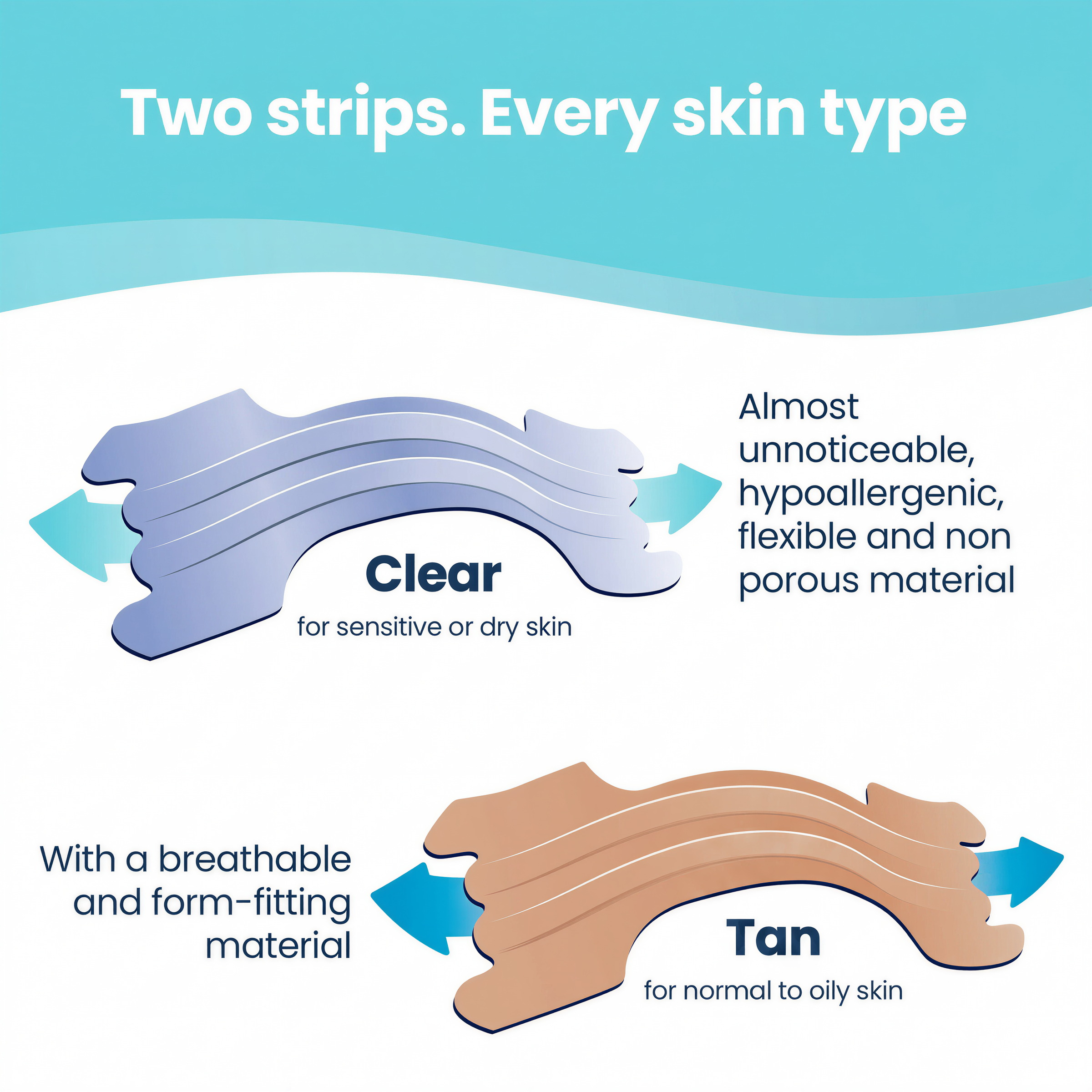 Breathe Right Nasal Strips Extra Strength Clear 44 strips - Image 5