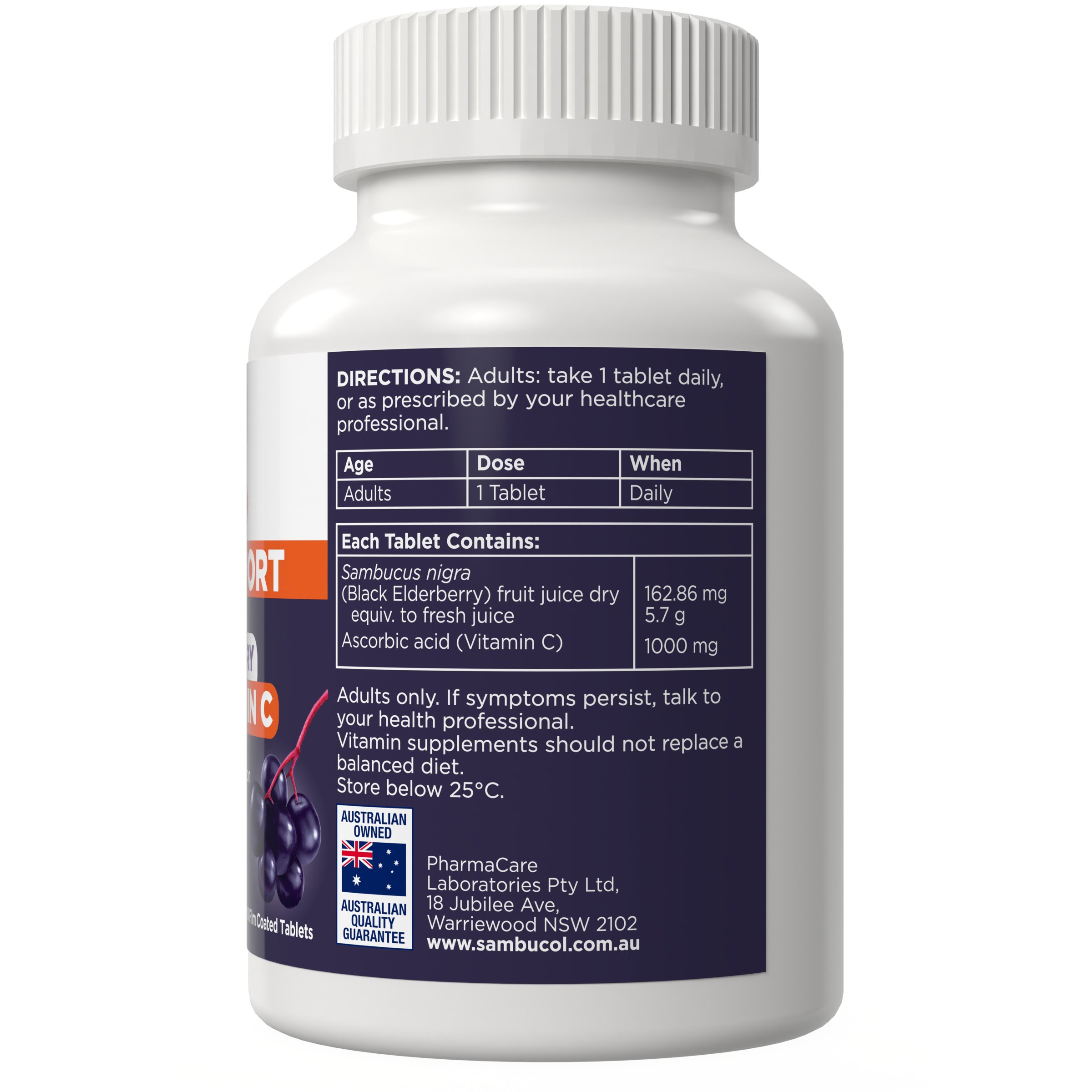 Sambucol 24HR Immunity 30 tablets - Image 2