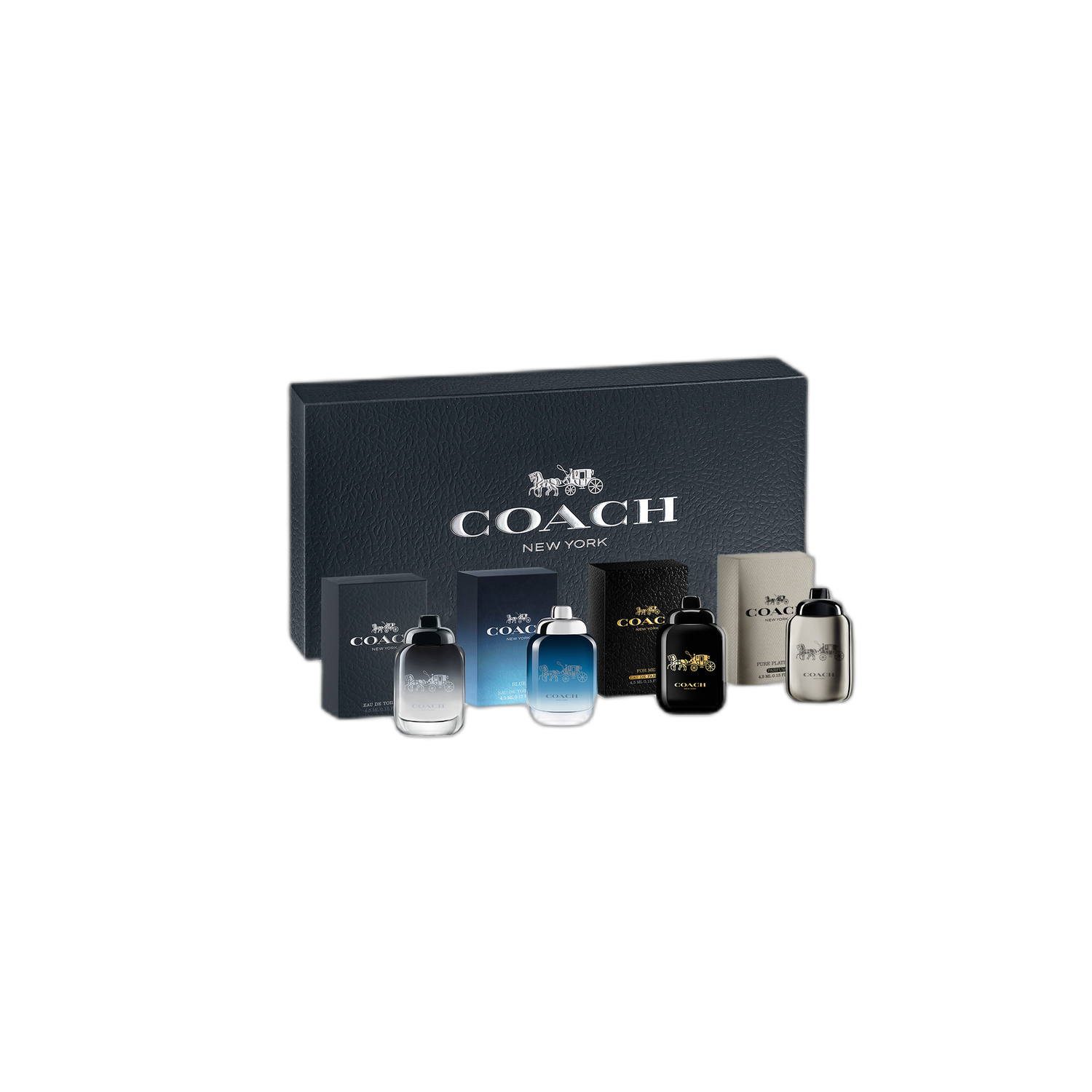Coach For Men Miniature 4.5ml Gift Set 4 Piece