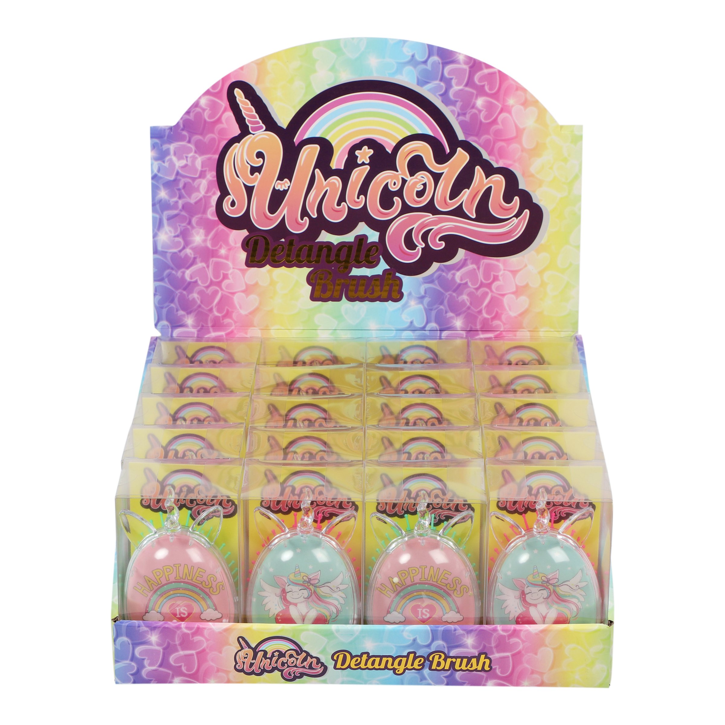 GFA Hairbrush Unicorn Detangler 1 each