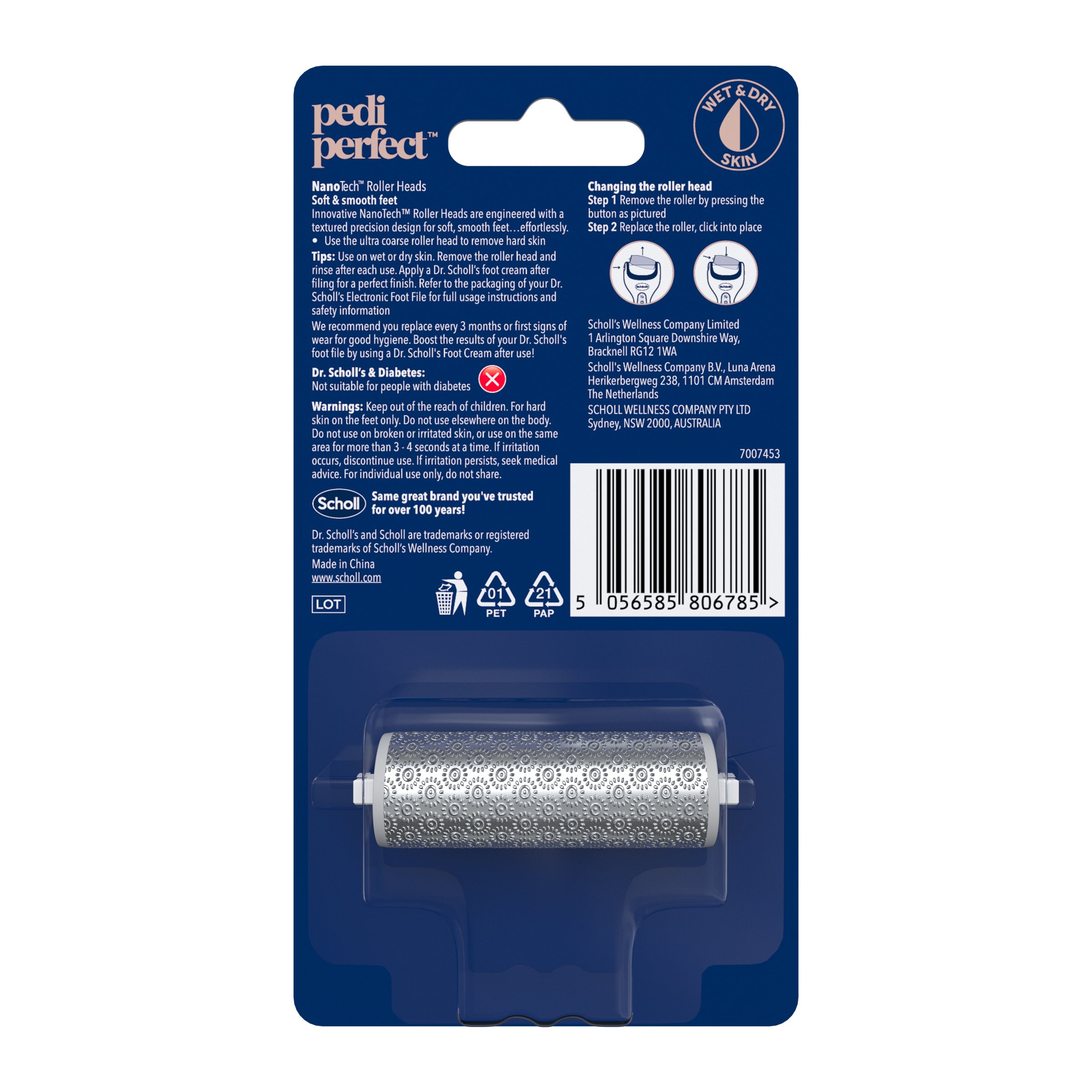 Dr. Scholl Pedi Perfect Refill 1Pk - Image 2