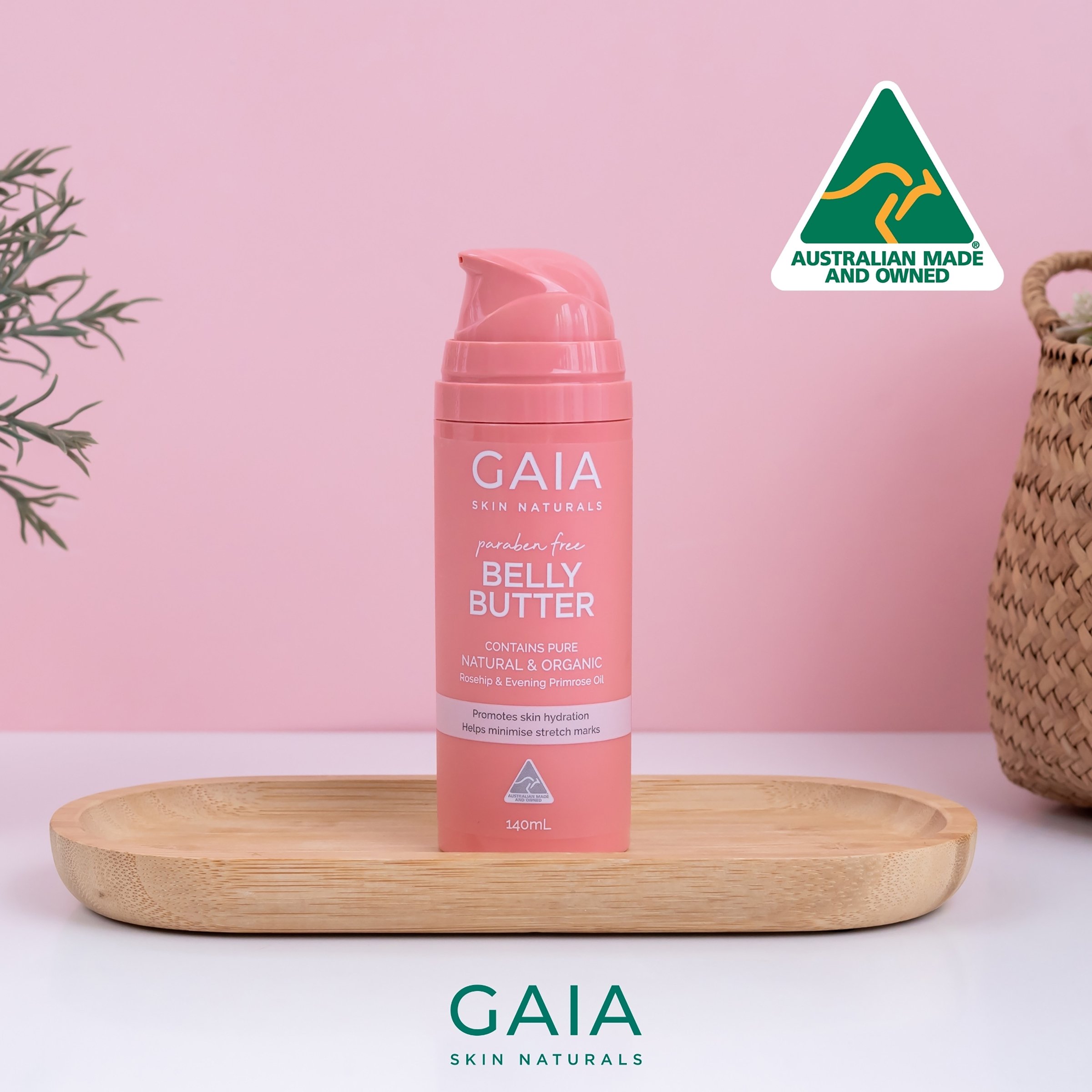 Gaia Skin Naturals Belly Butter 140ml - Image 8