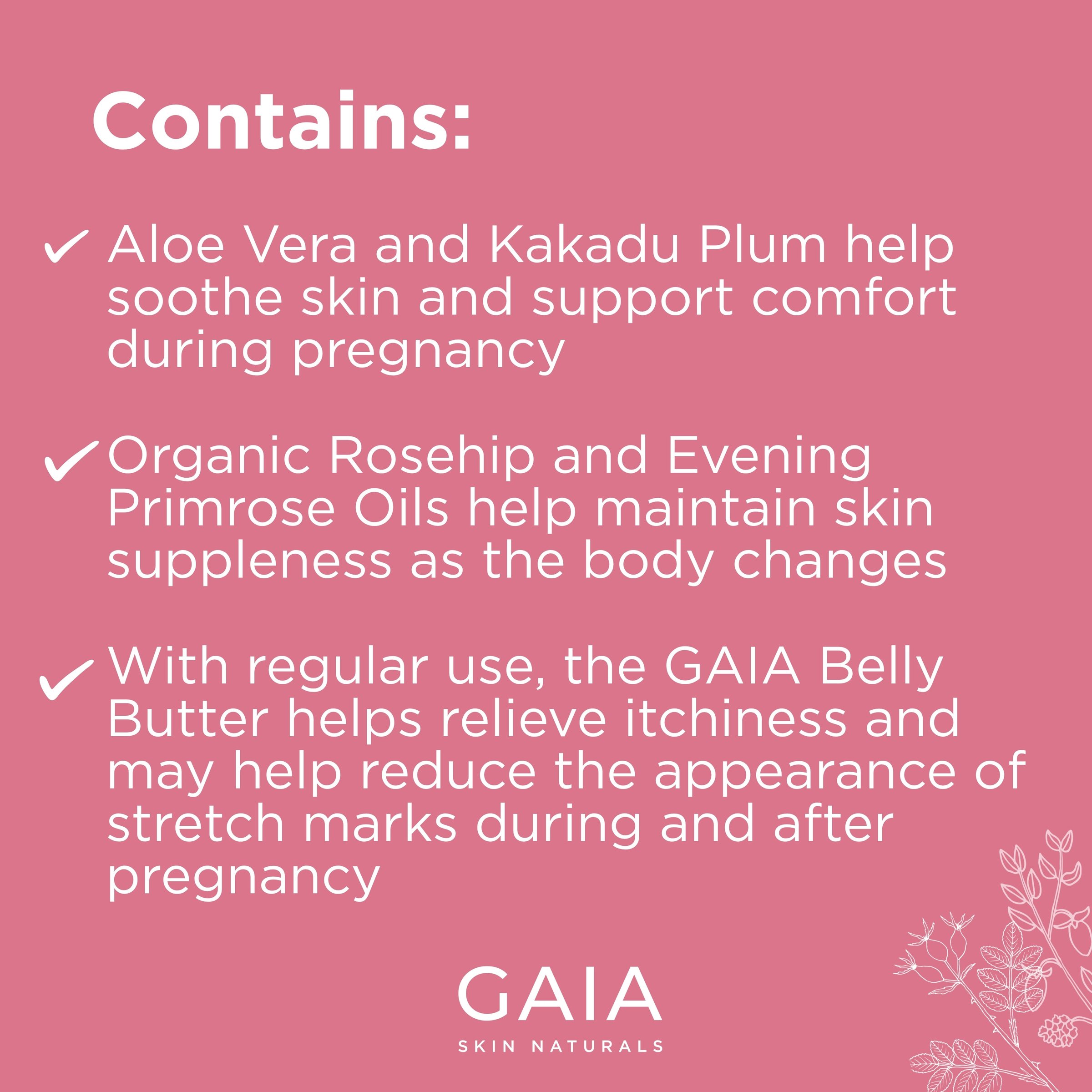 Gaia Skin Naturals Belly Butter 140ml - Image 4