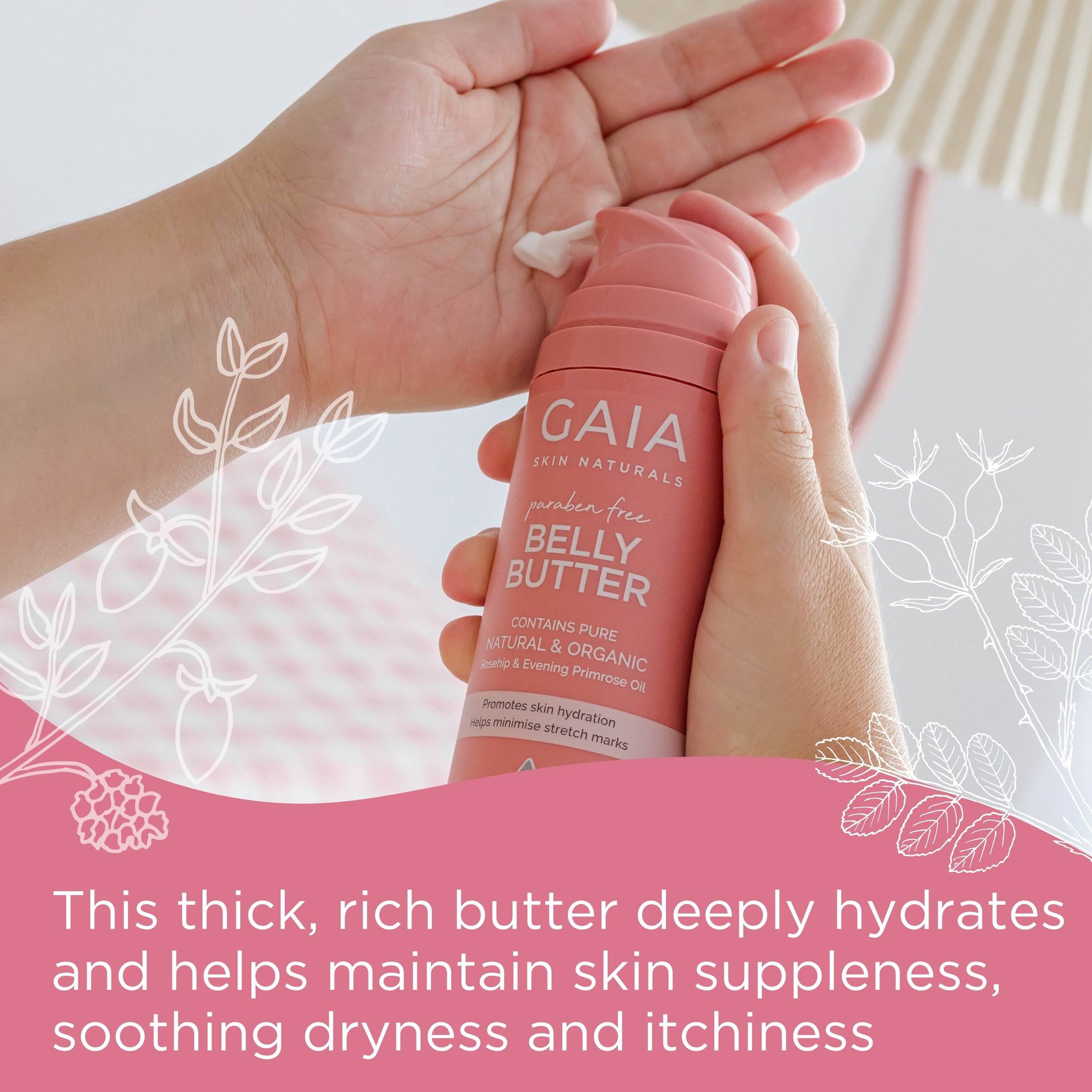 Gaia Skin Naturals Belly Butter 140ml - Image 10