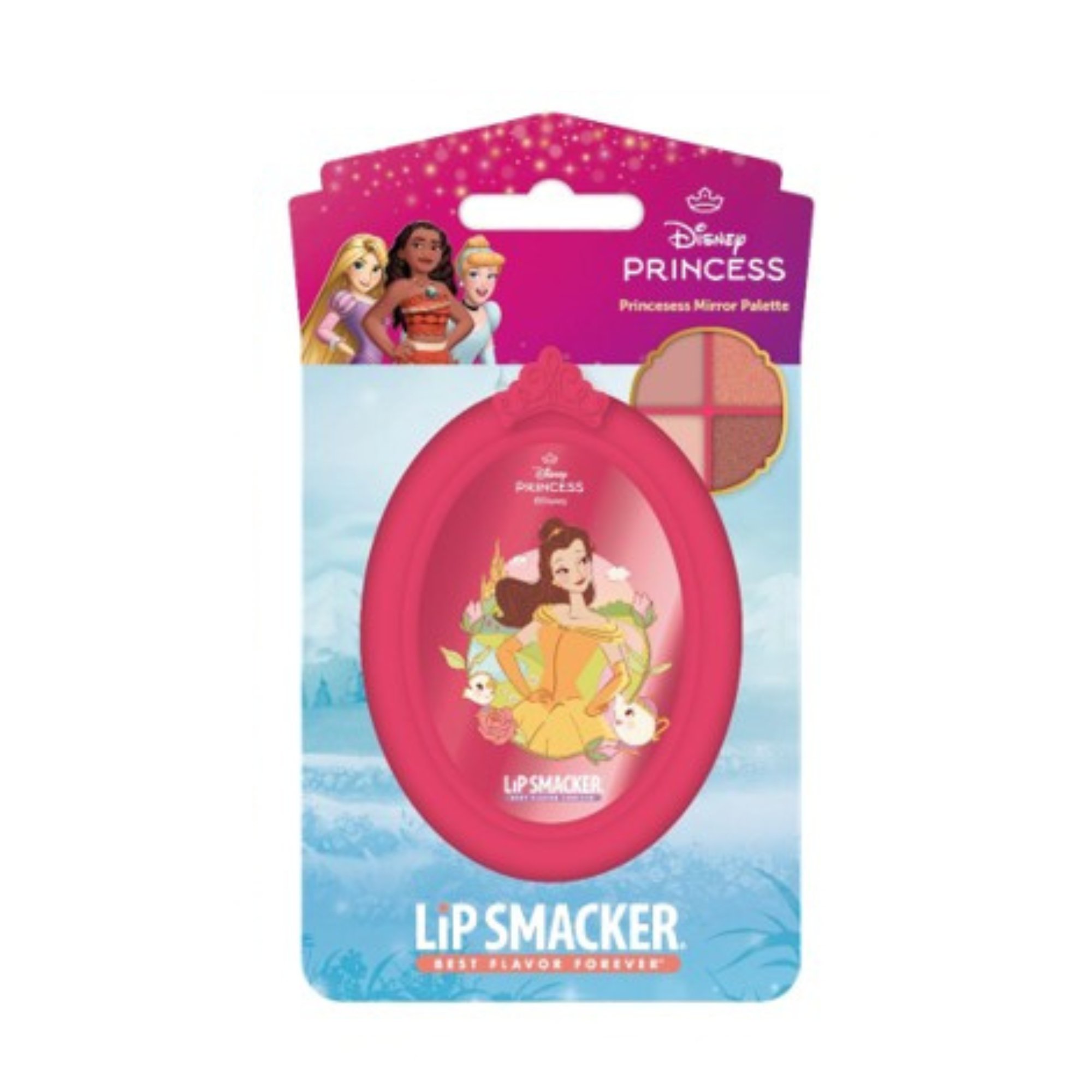 Lip Smacker Princess Mirror Quad Palette Belle 1 each