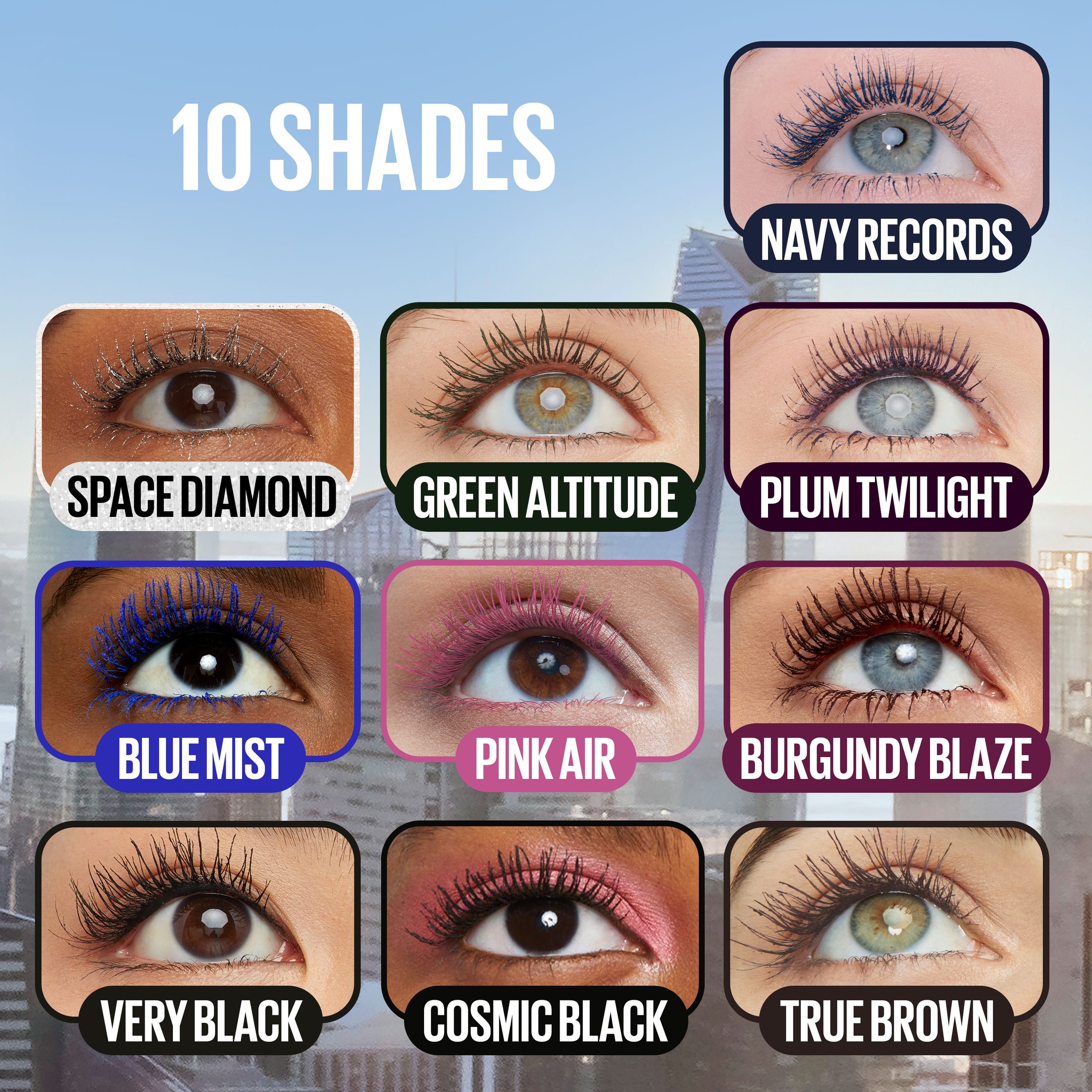 Maybelline Lash Sensational Sky High Mascara Navy Blue 1 each - Image 9