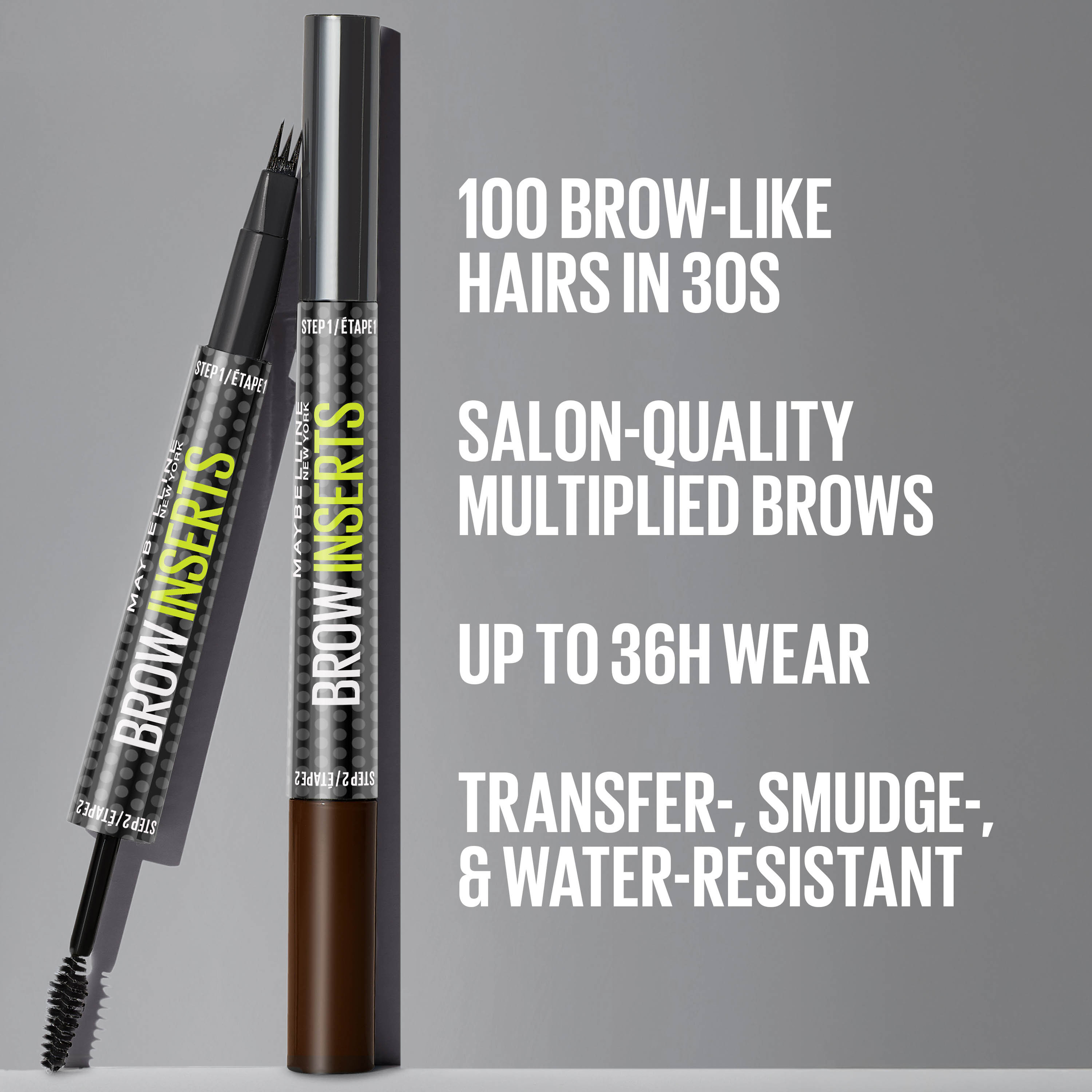 Maybelline Brow Inserts Brow Multiplying Tool Deep Brown 1 each - Image 6