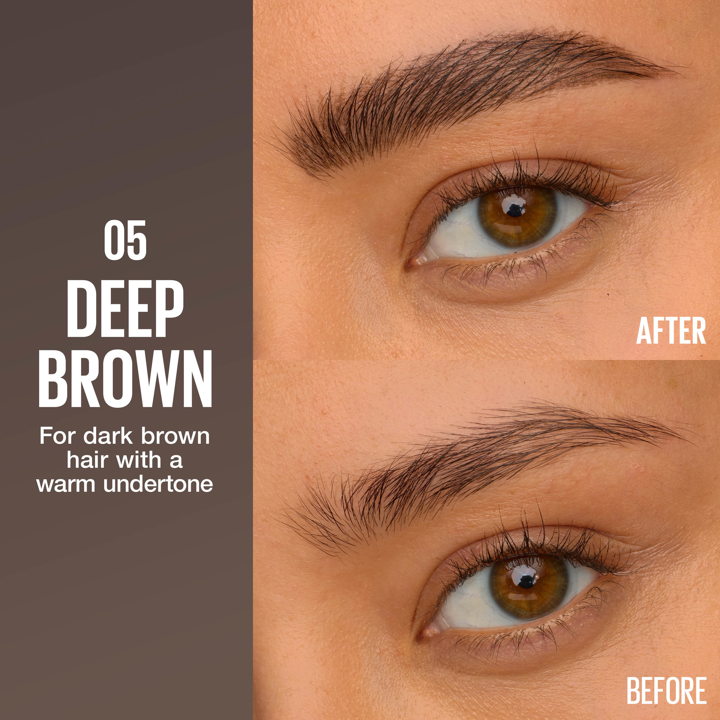 Maybelline Brow Inserts Brow Multiplying Tool Deep Brown 1 each - Image 5