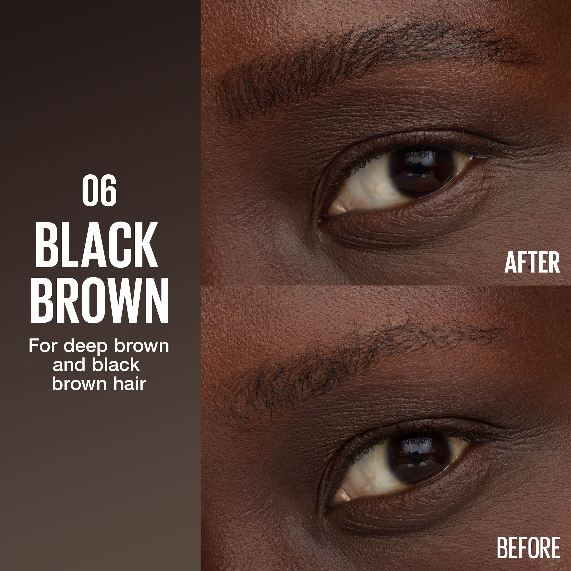 Maybelline Brow Inserts Brow Multiplying Tool Black Brown 1 each - Image 5