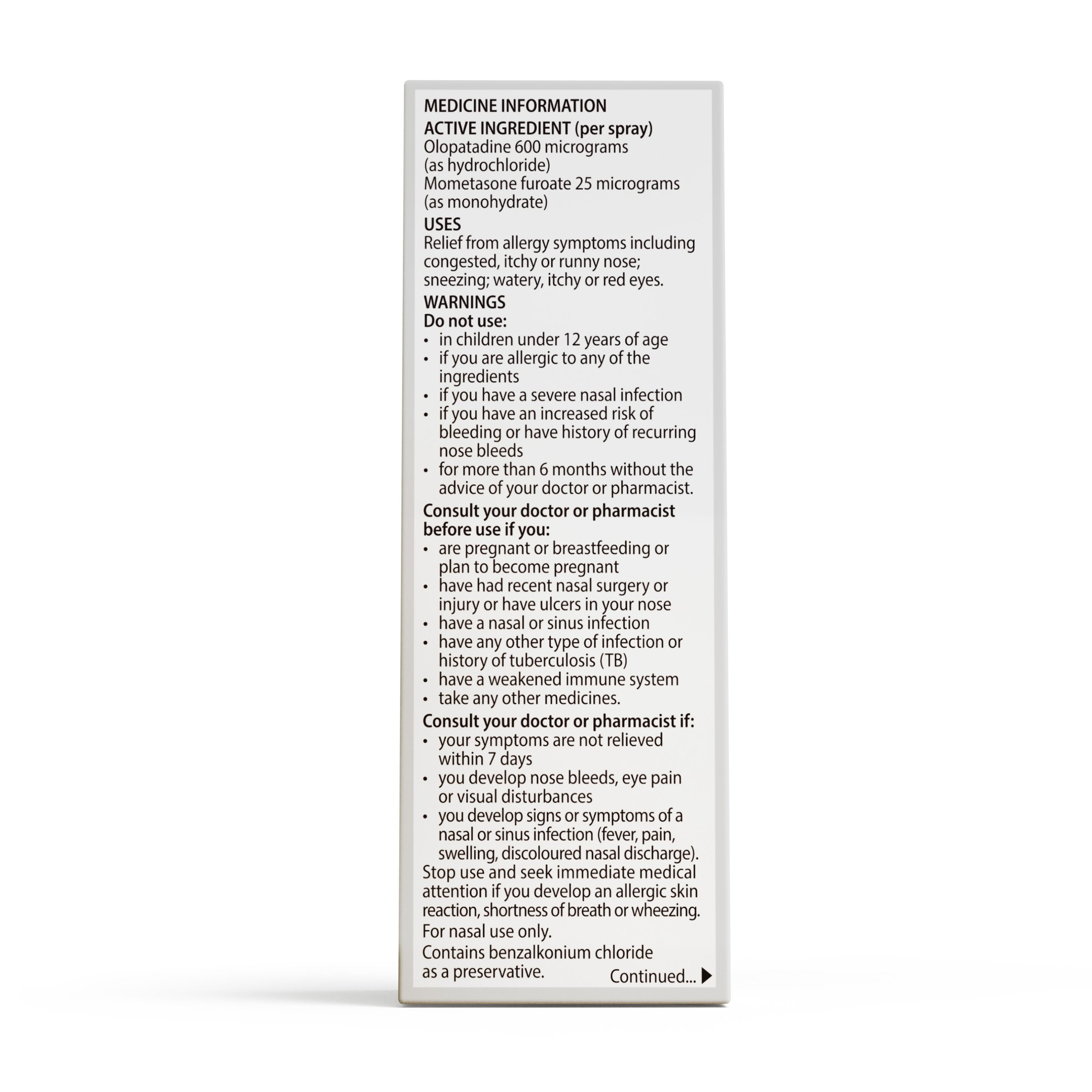 Ryaltris Allergy Nasal Spray 120ml - Image 4