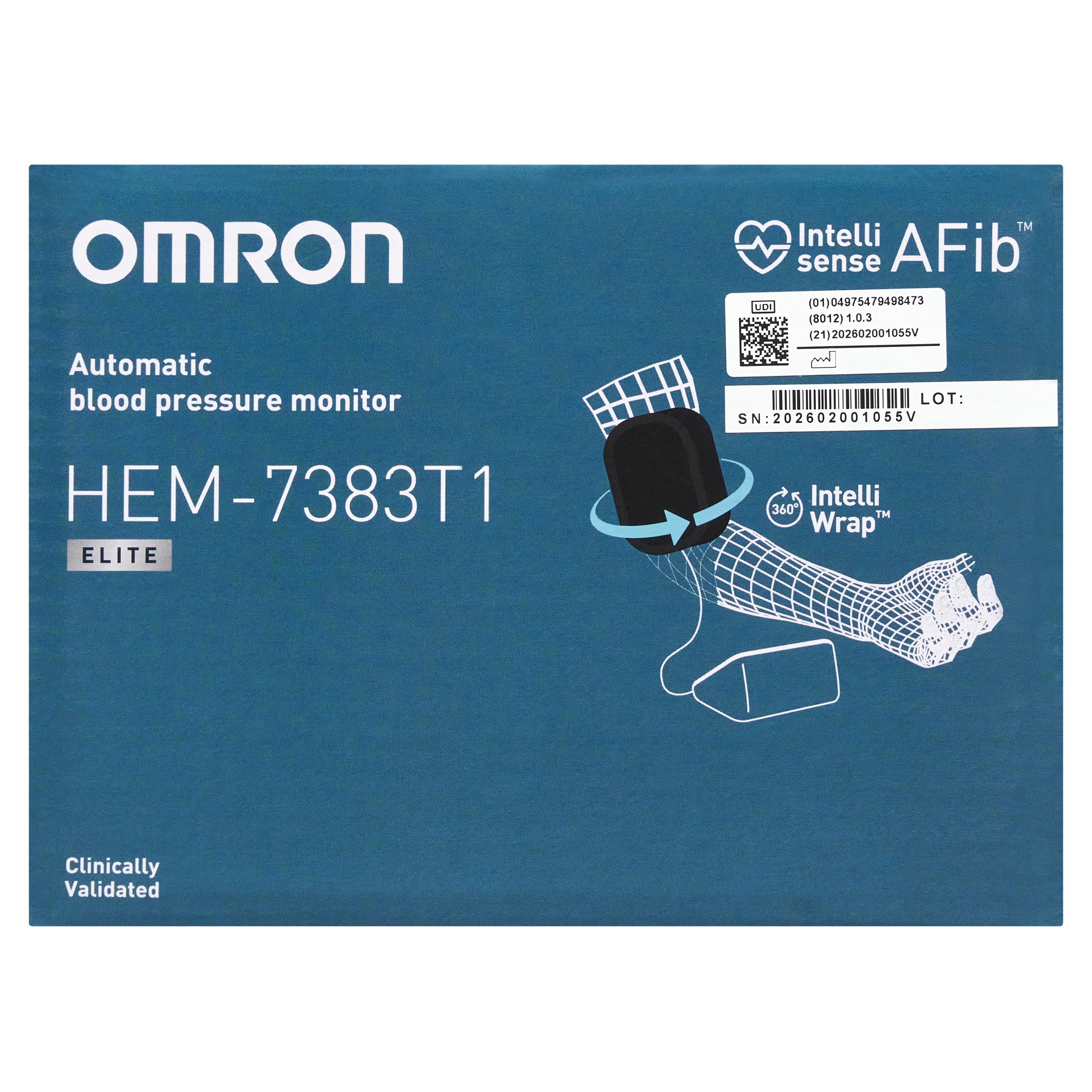 Omron Elite Blood Pressure Monitor Hem7383T1 1 each - Image 5