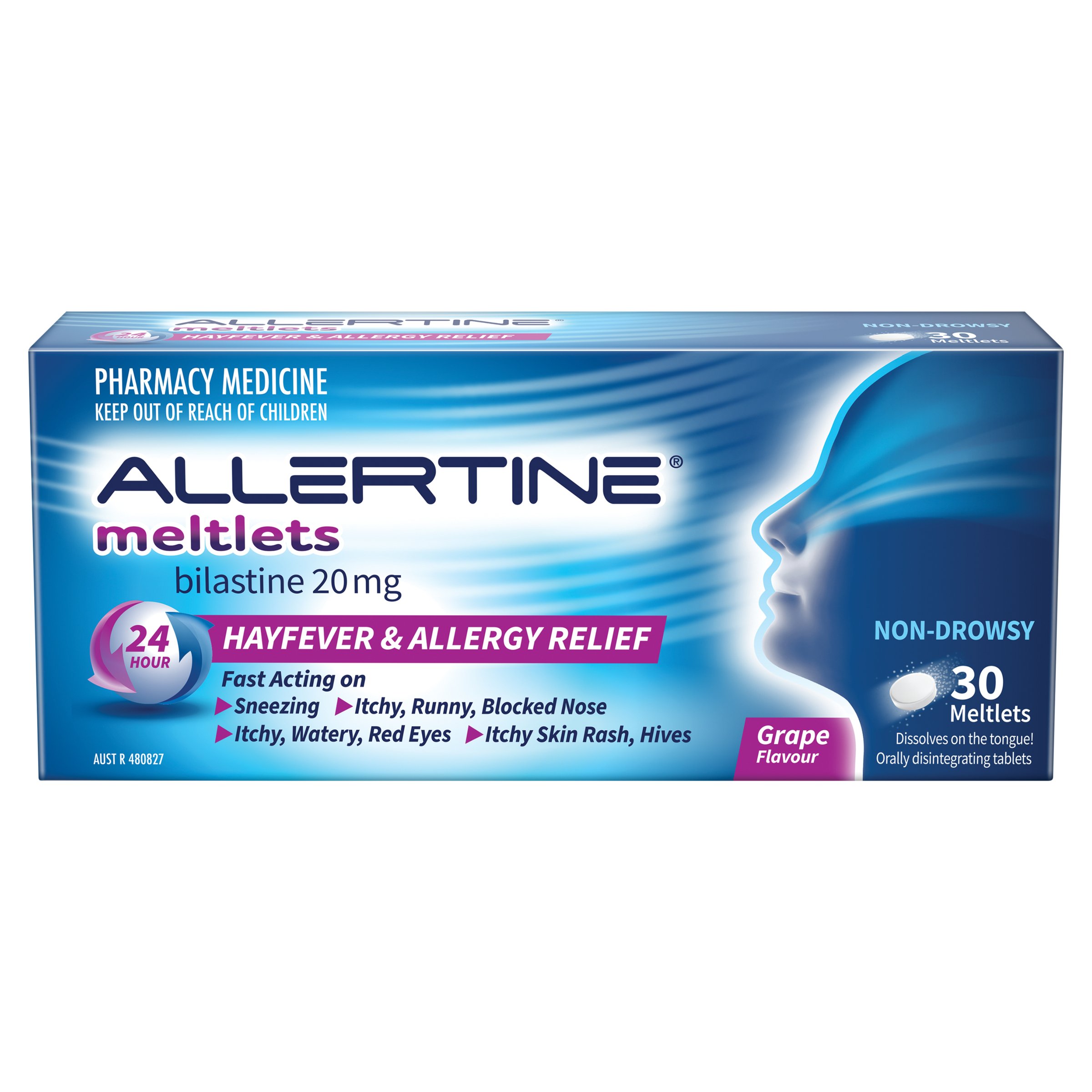 Allertine 20mg Meltlets Blister 30 tablets - Image 3