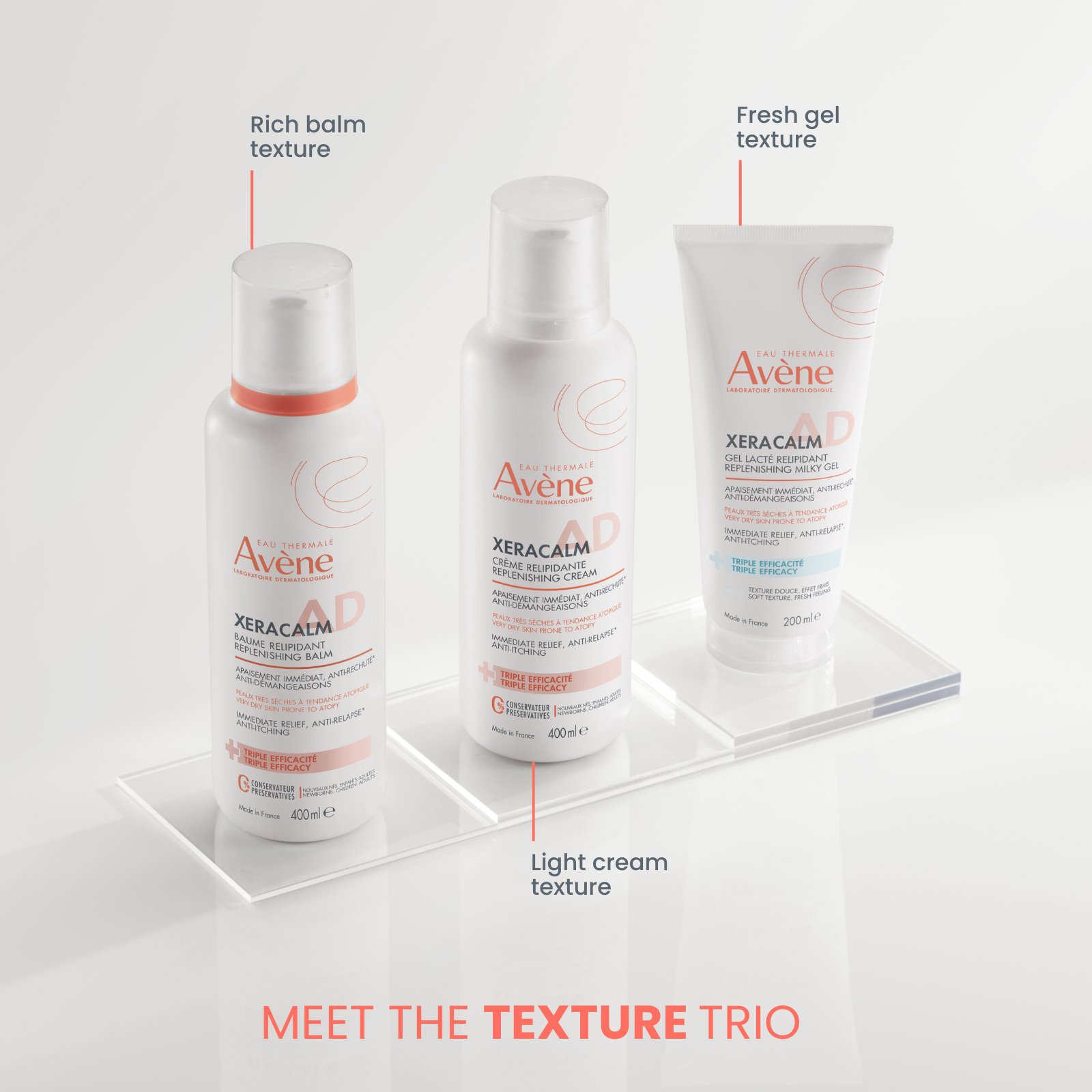 Avene Xeracalm A.D Replenishing Balm 400ml - Image 8