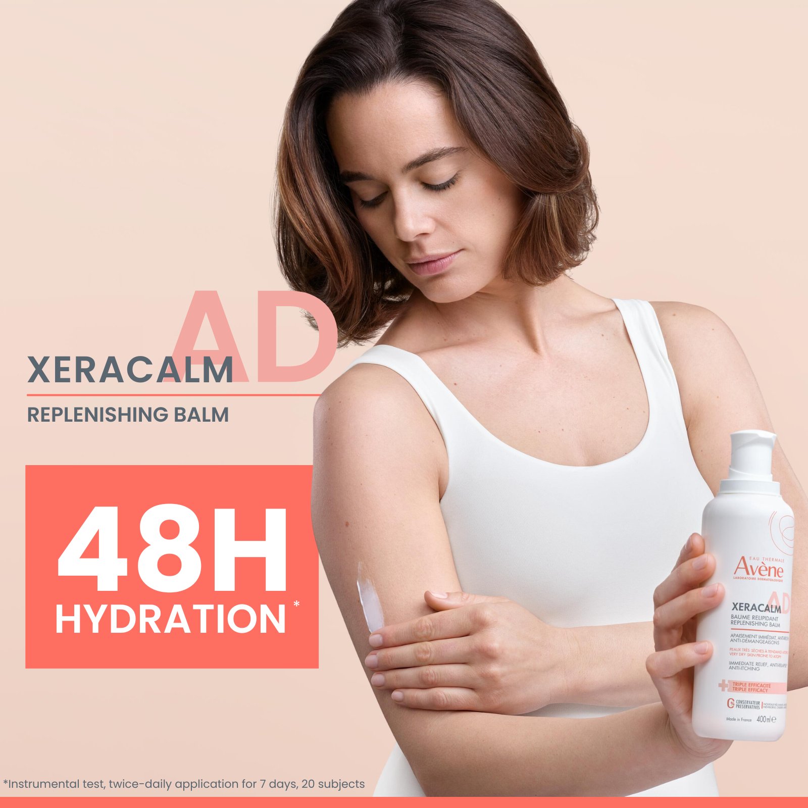 Avene Xeracalm A.D Replenishing Balm 400ml - Image 3